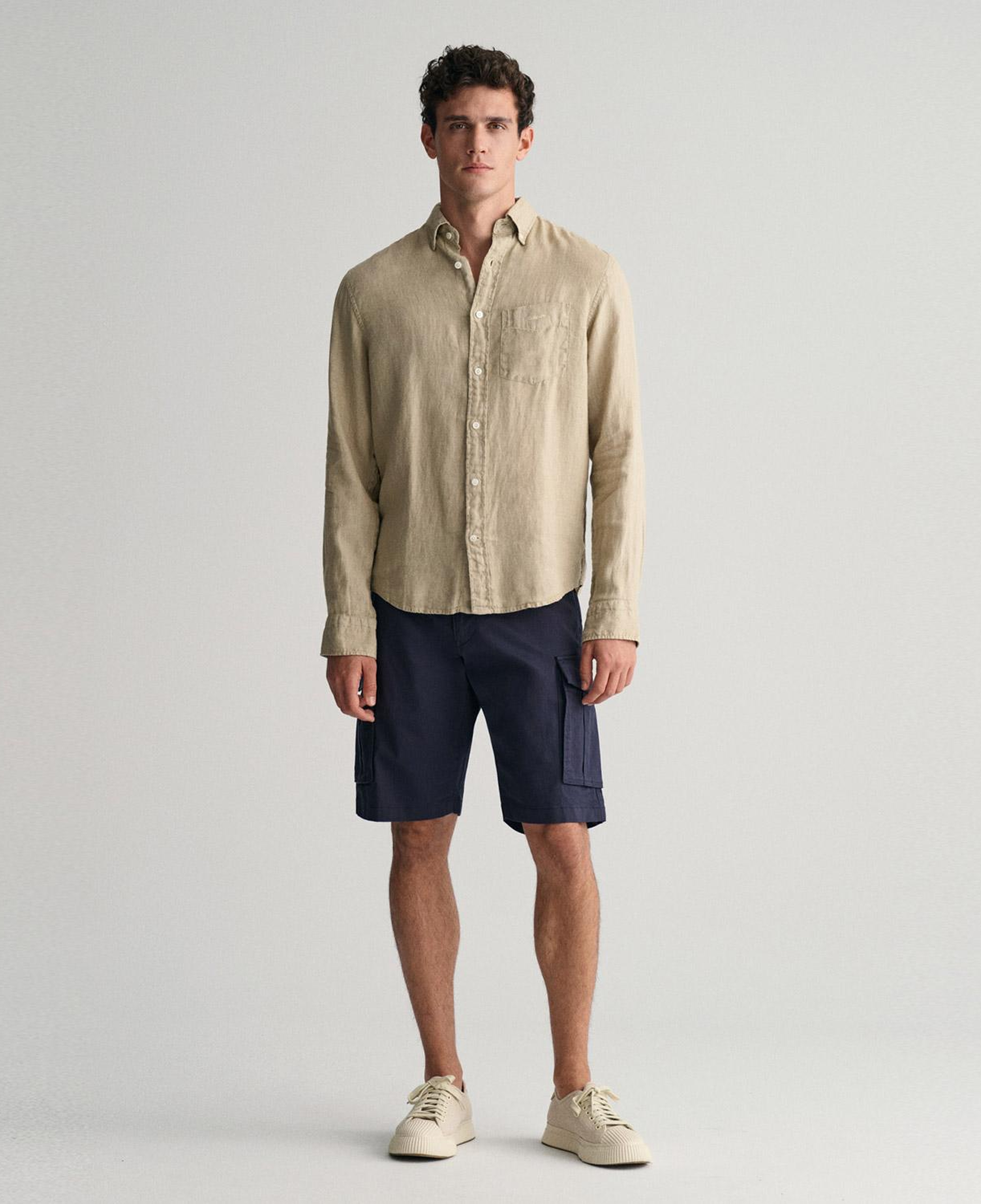 GANT Erkek Lacivert Relaxed Fit Şort