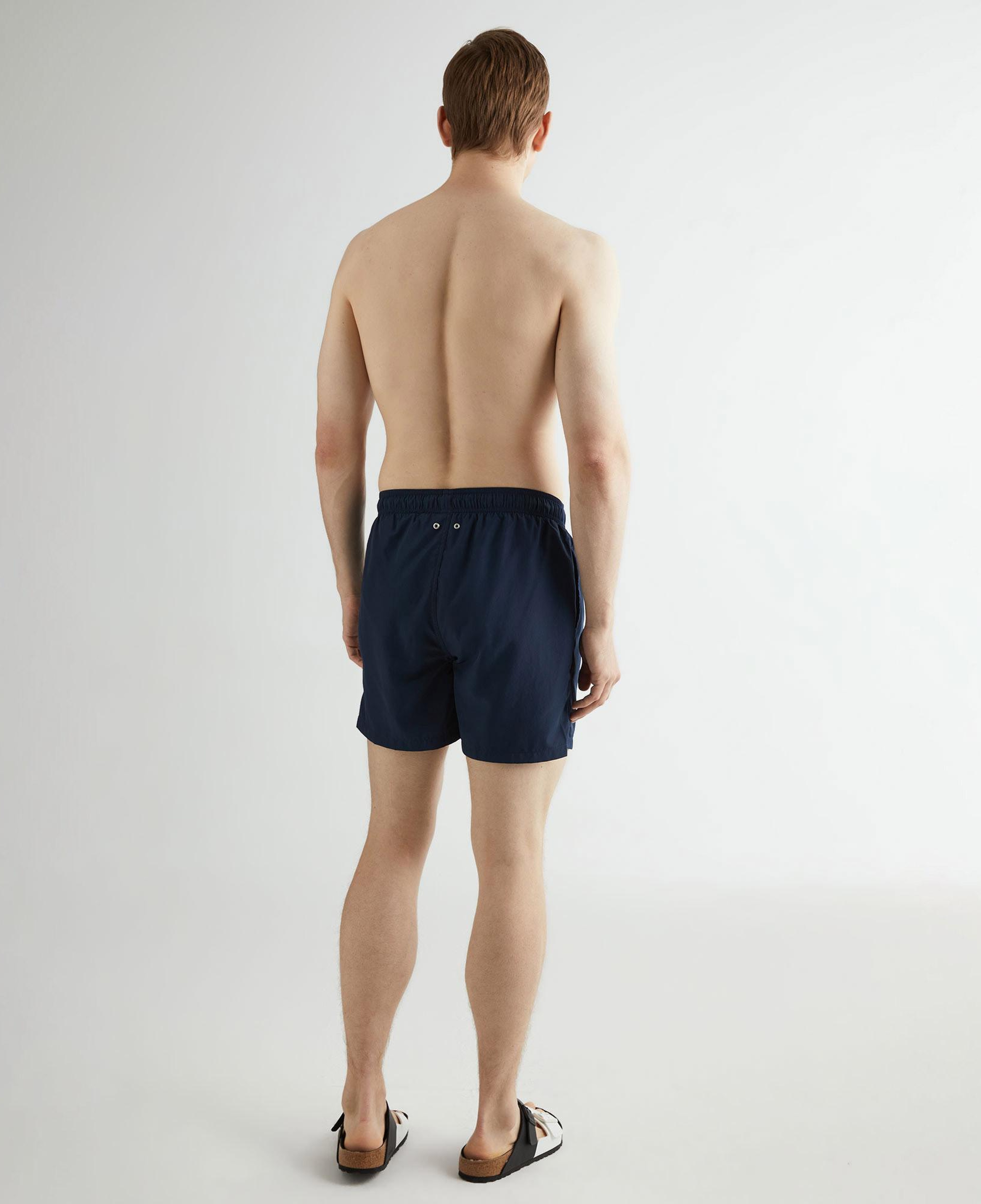 GANT Erkek Lacivert Regular Fit Logolu Deniz Şortu