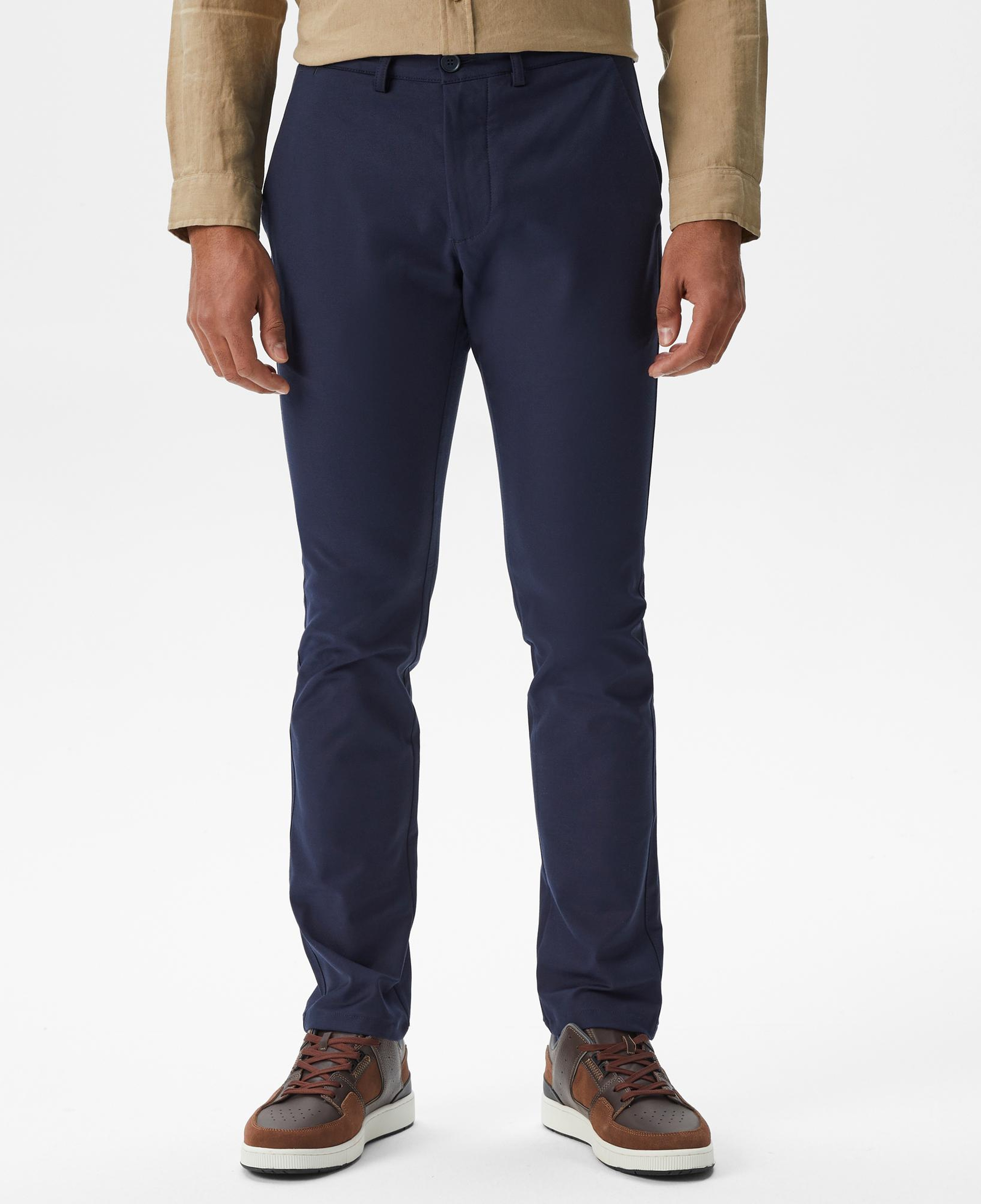 Erkek Slim Fit Lacivert Pantolon