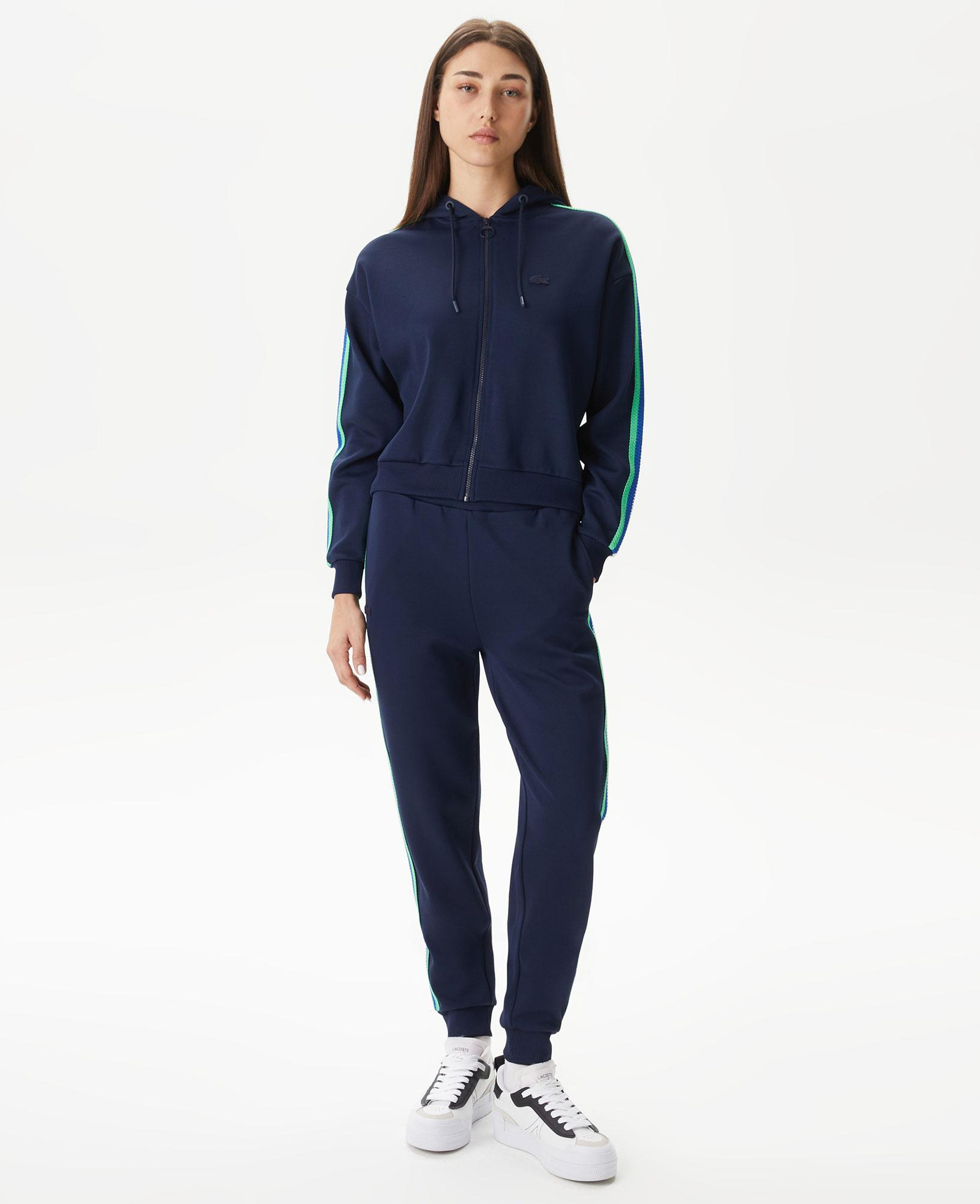 Kadın Relaxed Fit Kapüşonlu Lacivert Sweatshirt