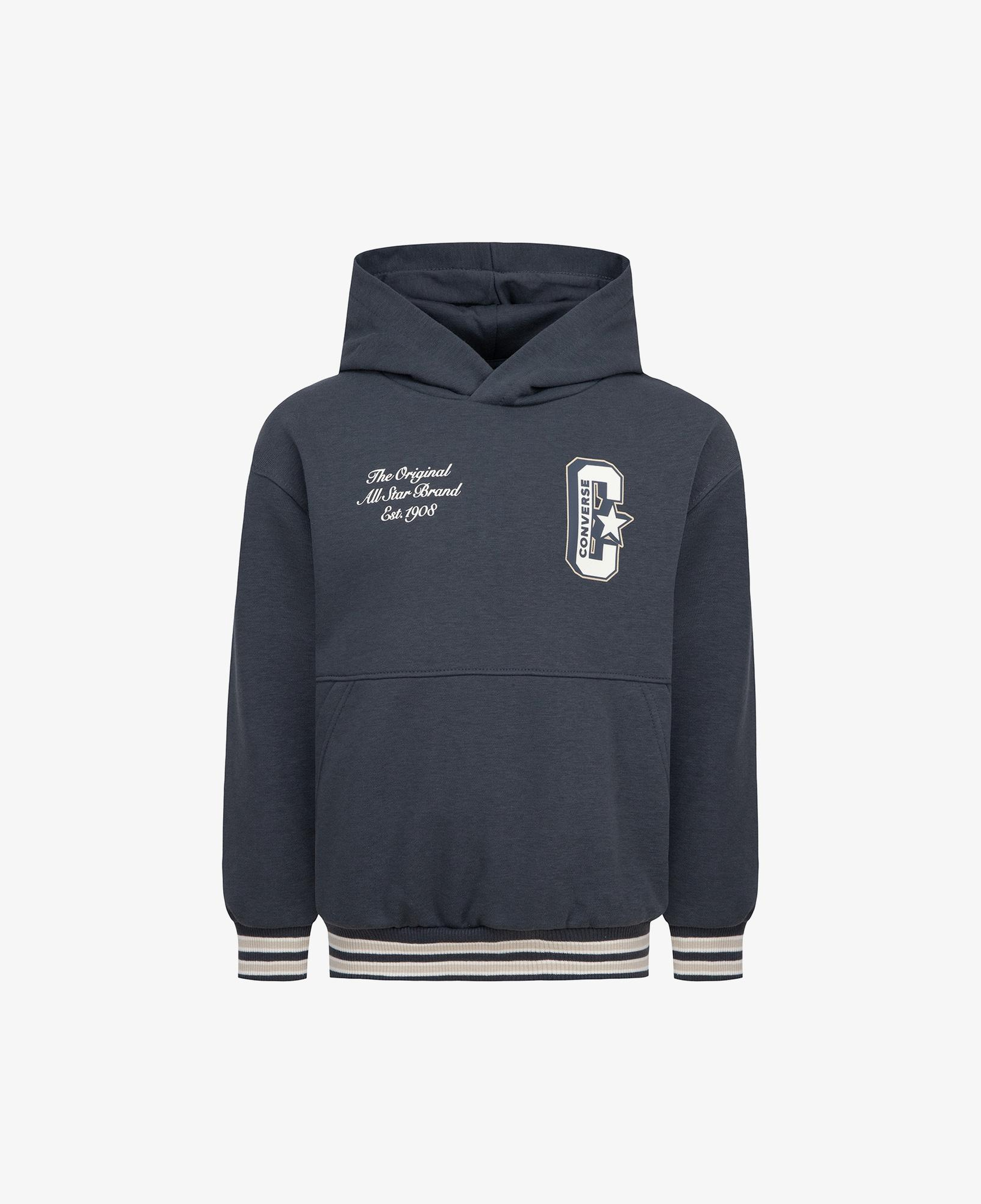 Converse Retro Varsity Çocuk Antrasit Sweatshirt