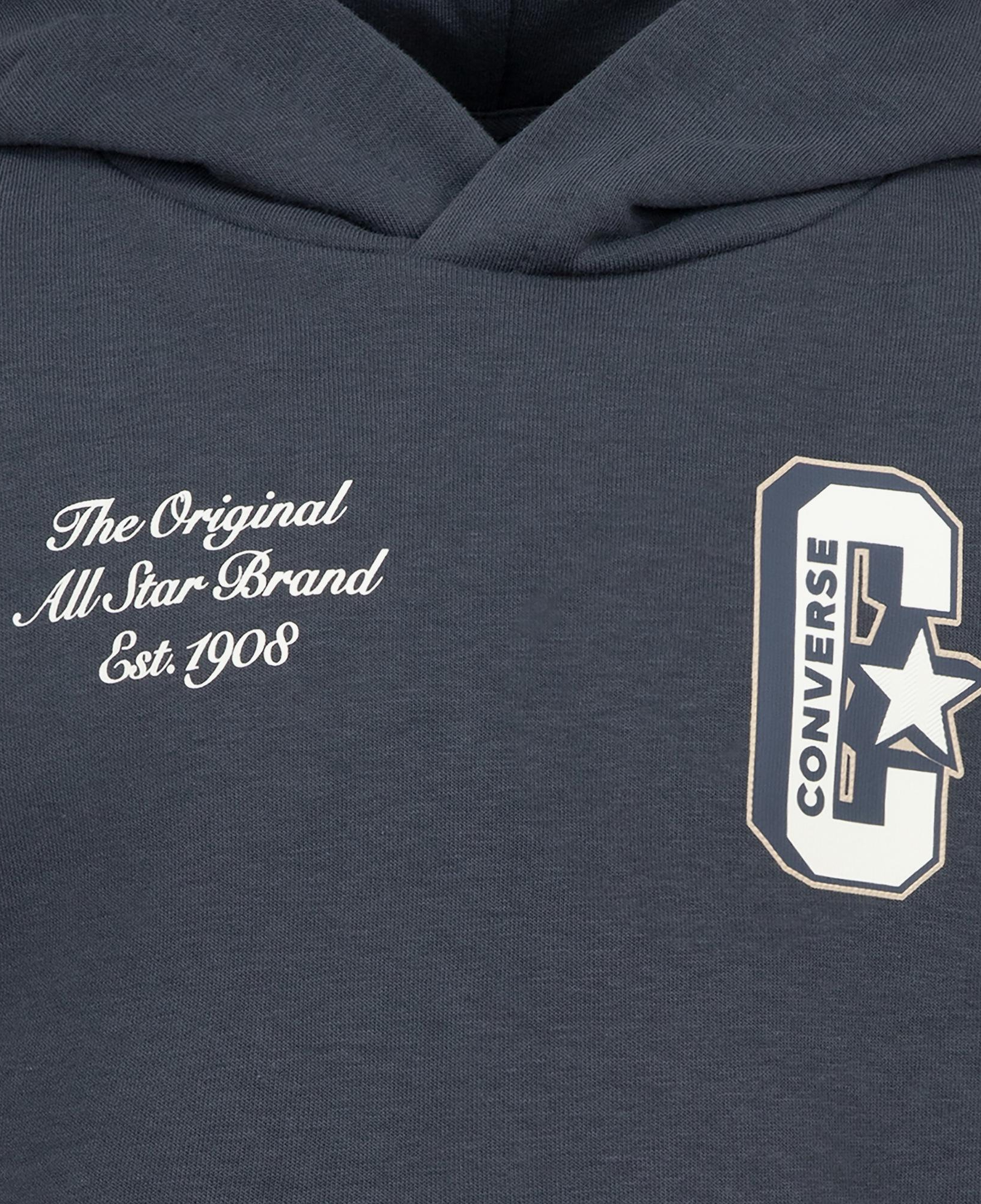 Converse Retro Varsity Çocuk Antrasit Sweatshirt