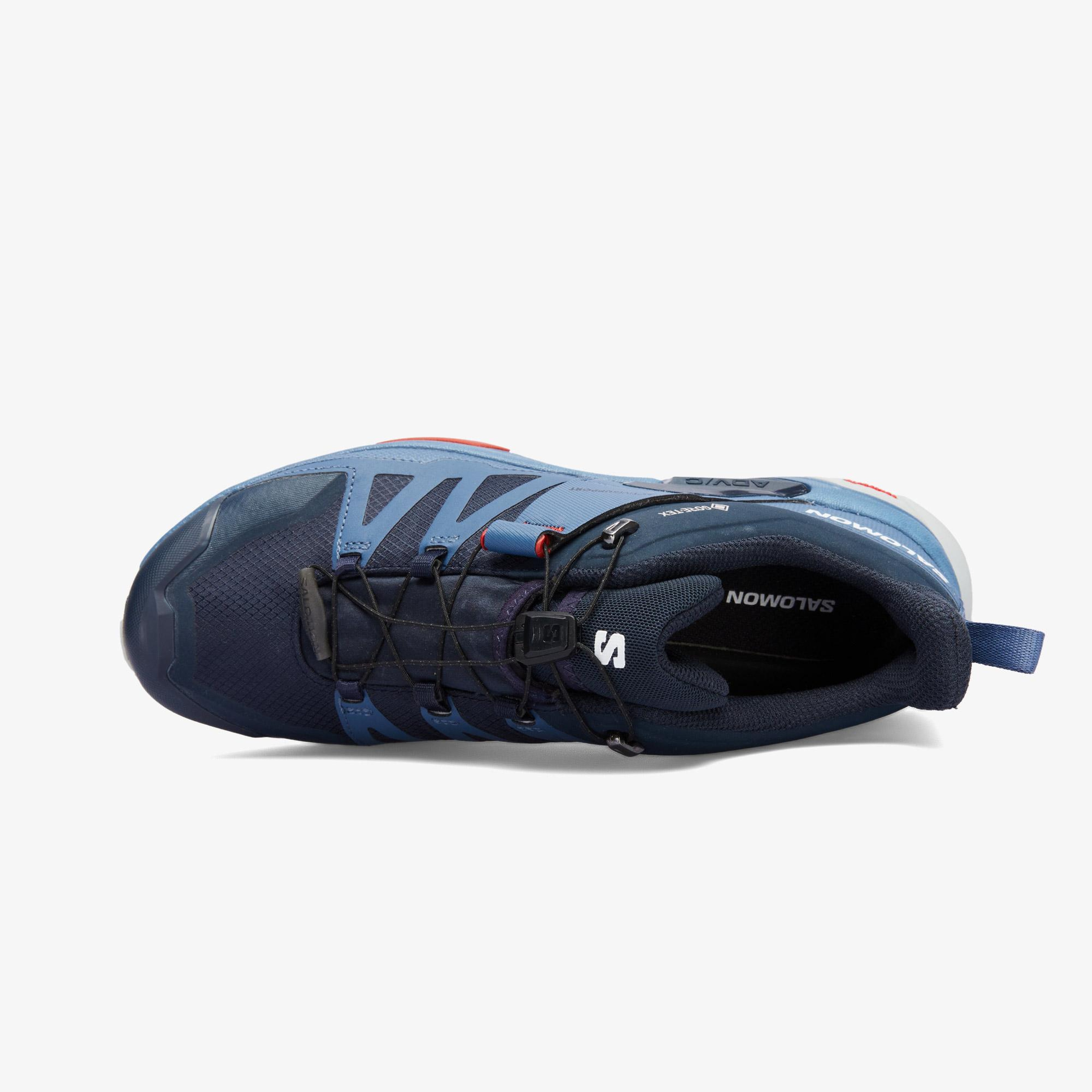 Salomon X Ultra 4 Gore-Tex Erkek Mavi Outdoor Ayakkabı
