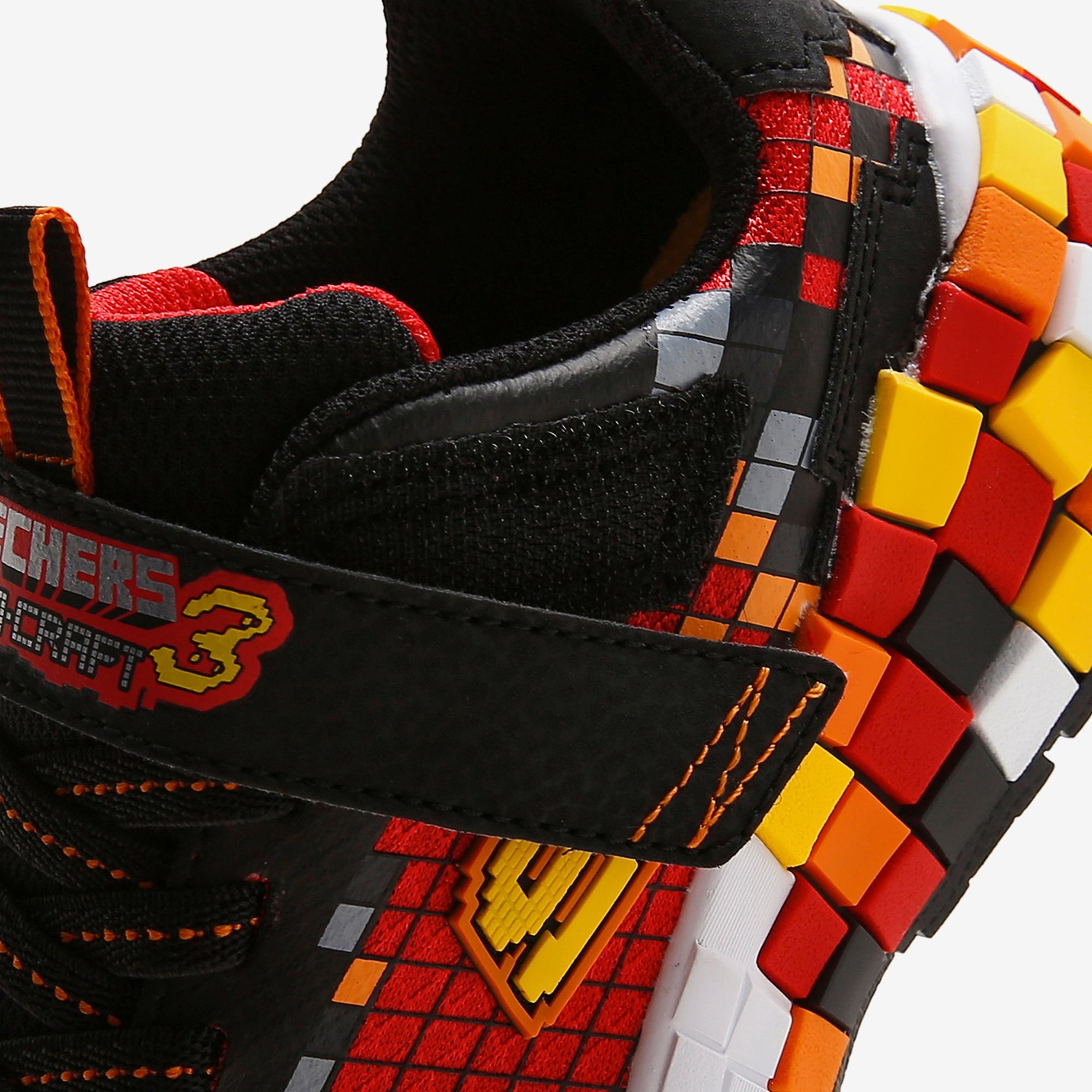 Skechers Megacraft Çocuk Siyah Spor Ayakkabı