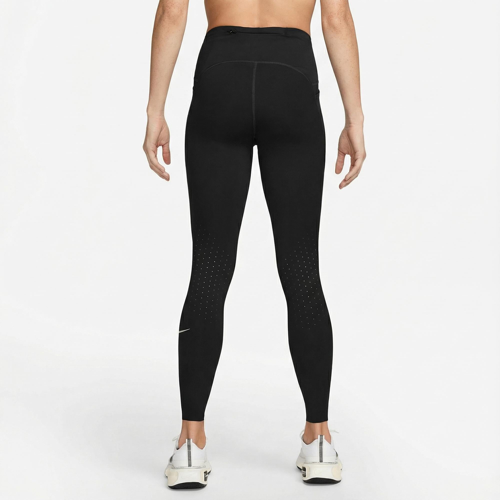 Nike Dri-Fit Swift Heritage Kadın Siyah Tayt