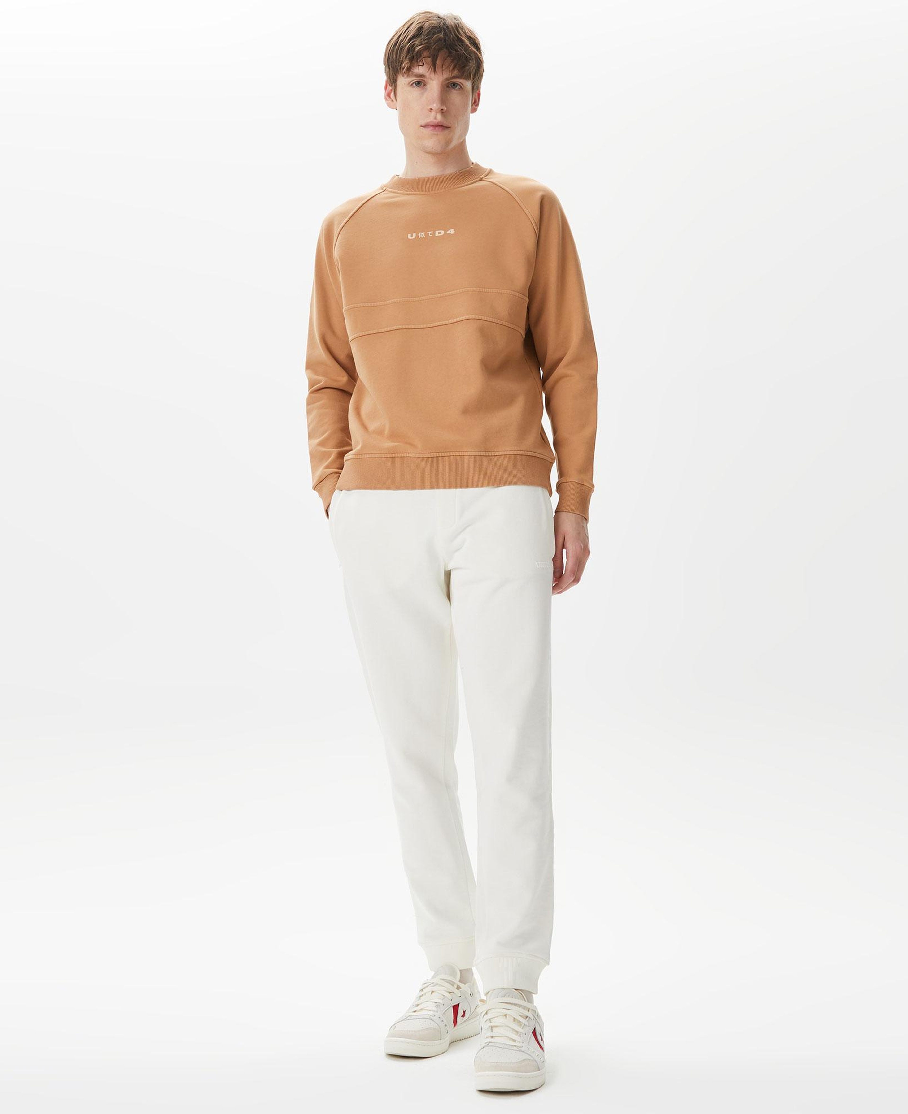 UNITED4 Erkek Kahverengi Sweatshirt