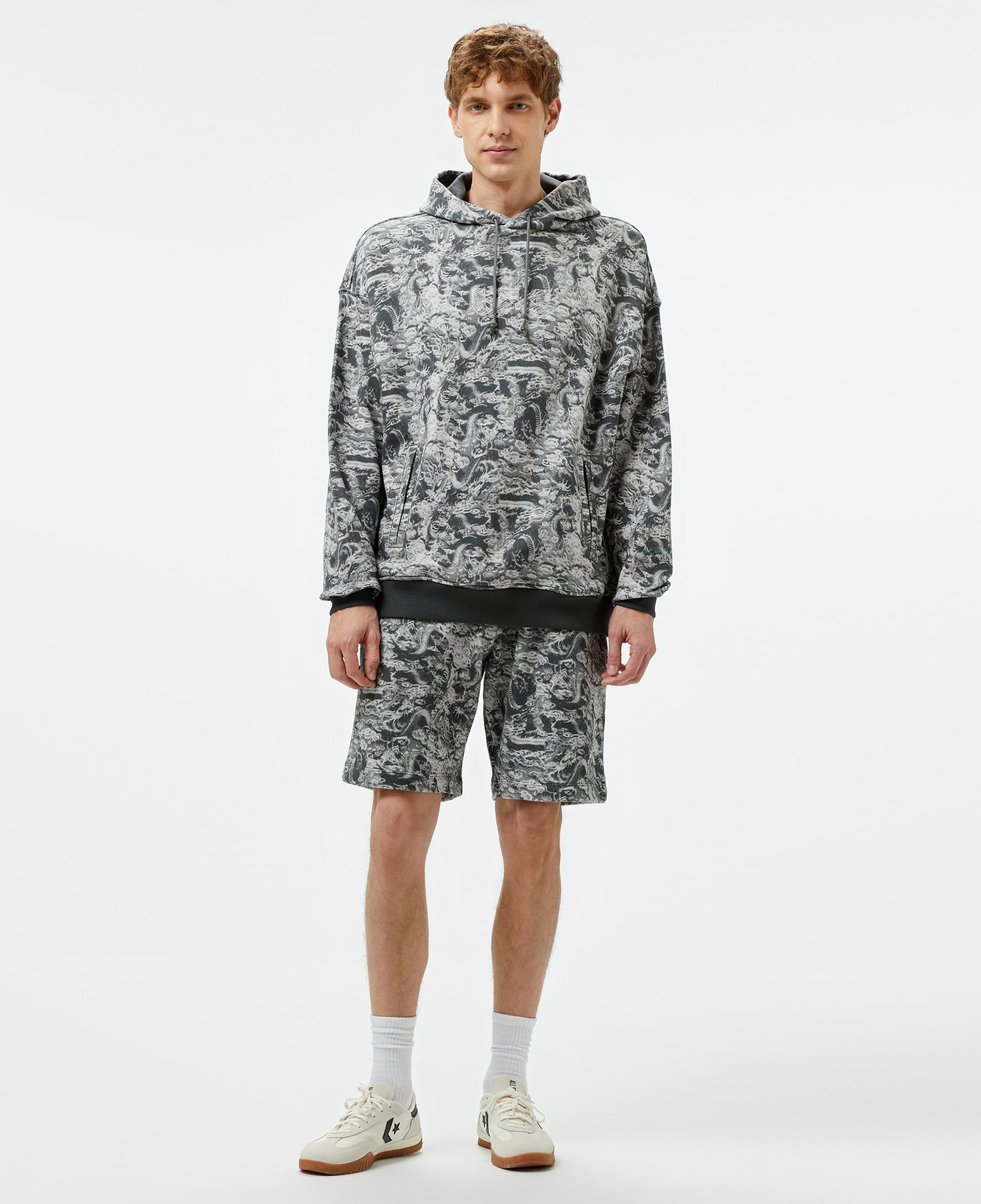 UNITED4 Erkek Gri Sweatshirt
