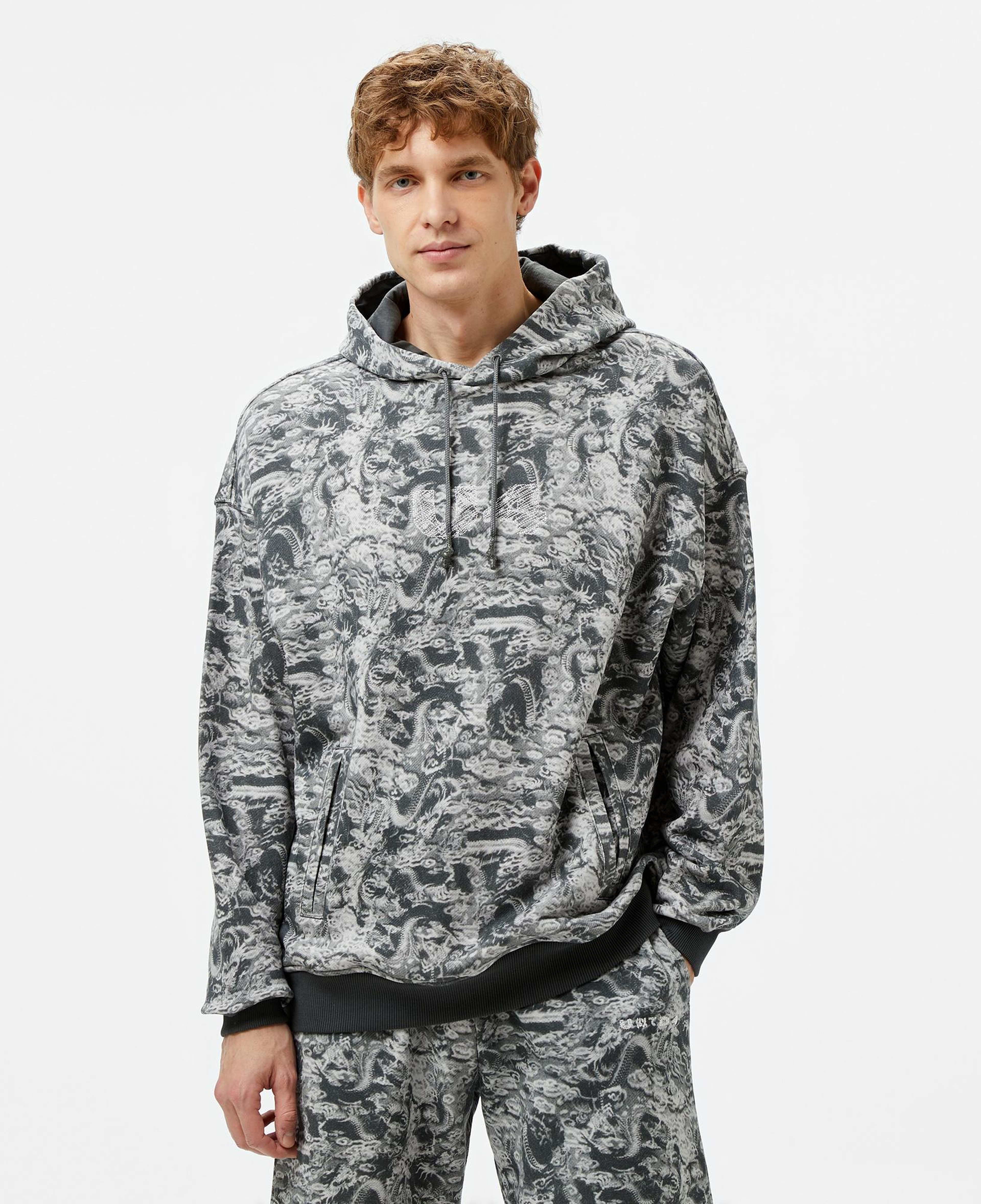 UNITED4 Erkek Gri Sweatshirt