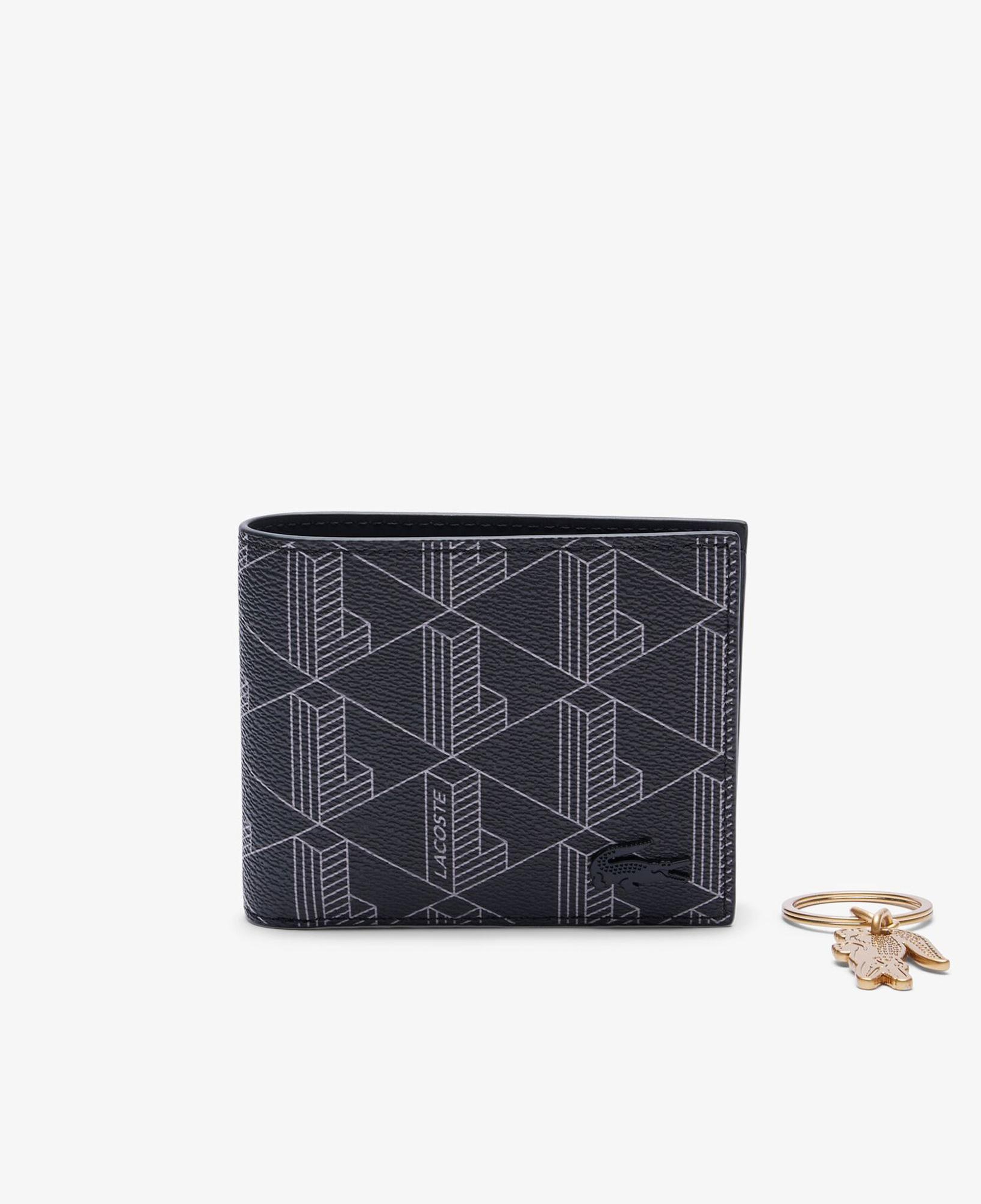 The Blend Erkek Monogram Siyah Cüzdan