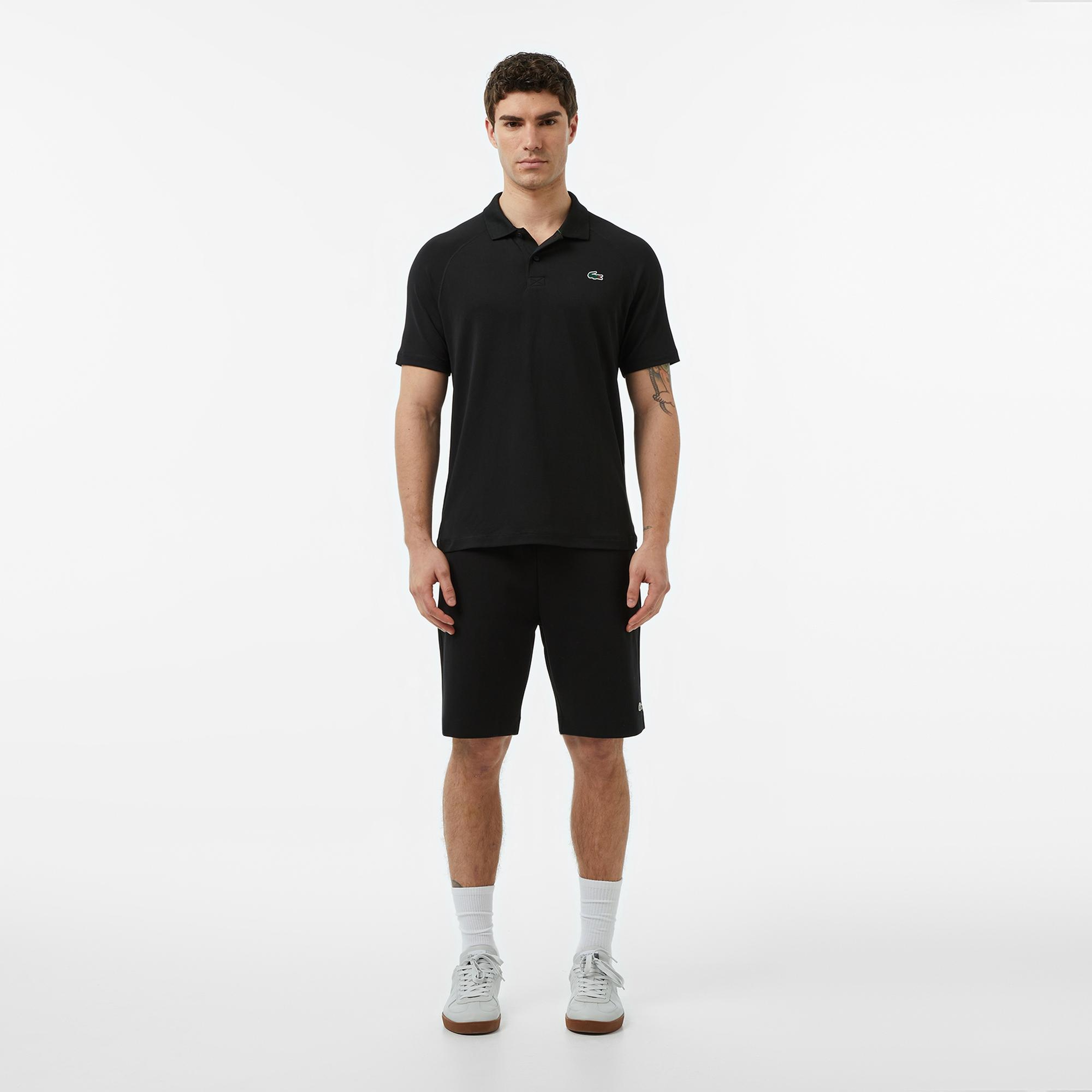 Erkek Regular Fit Siyah Şort