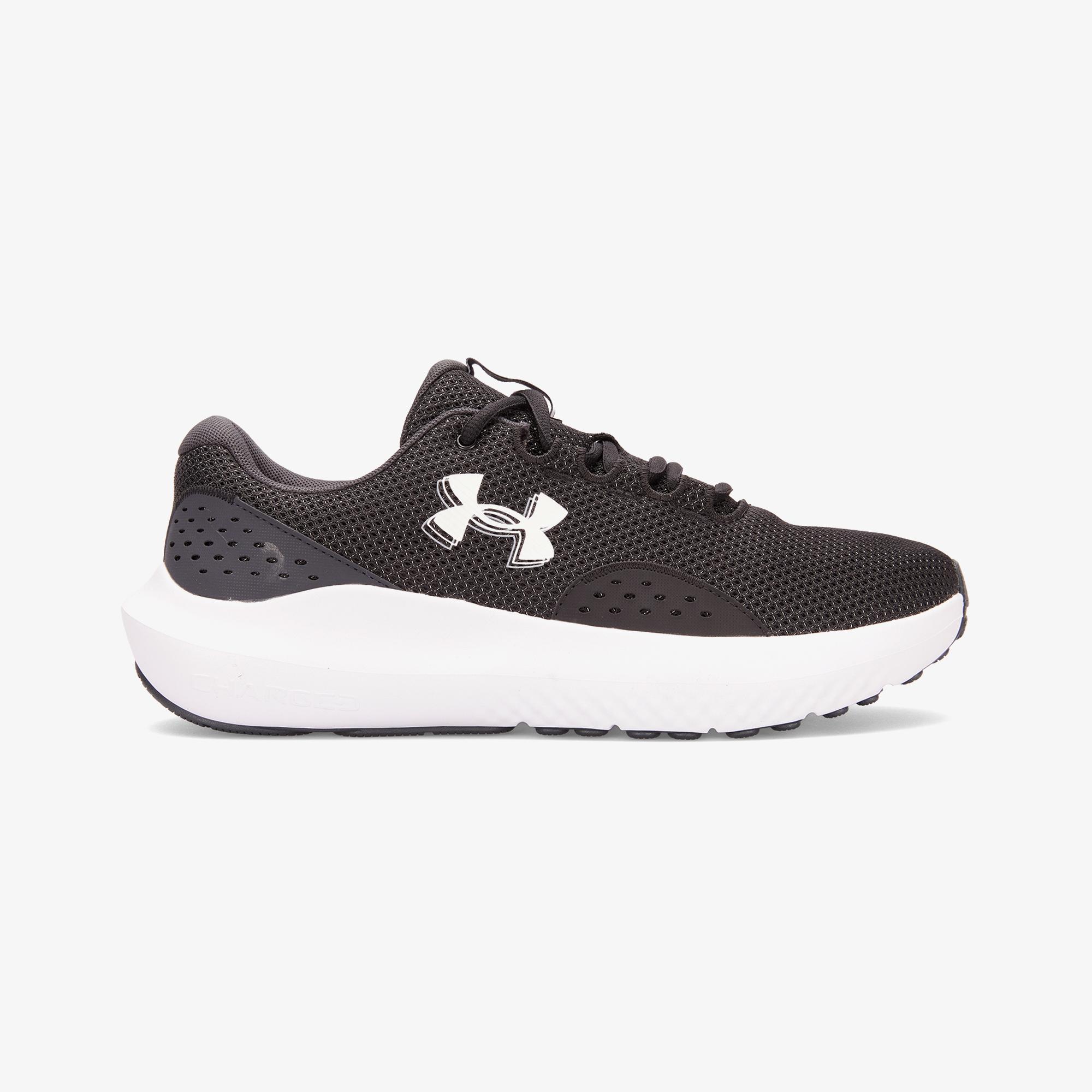 Under Armour Charged Surge 4 Erkek Siyah Koşu Ayakkabısı