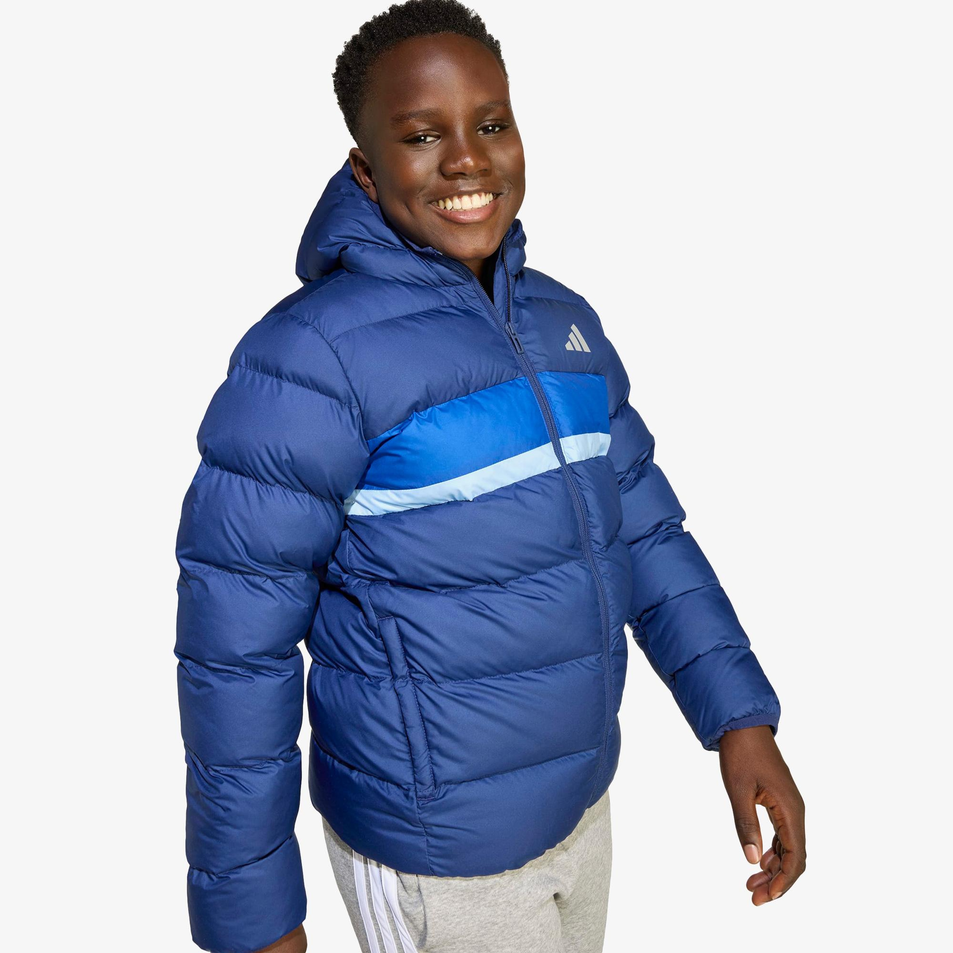 adidas Sentetik Dolgulu Çocuk Lacivert Mont