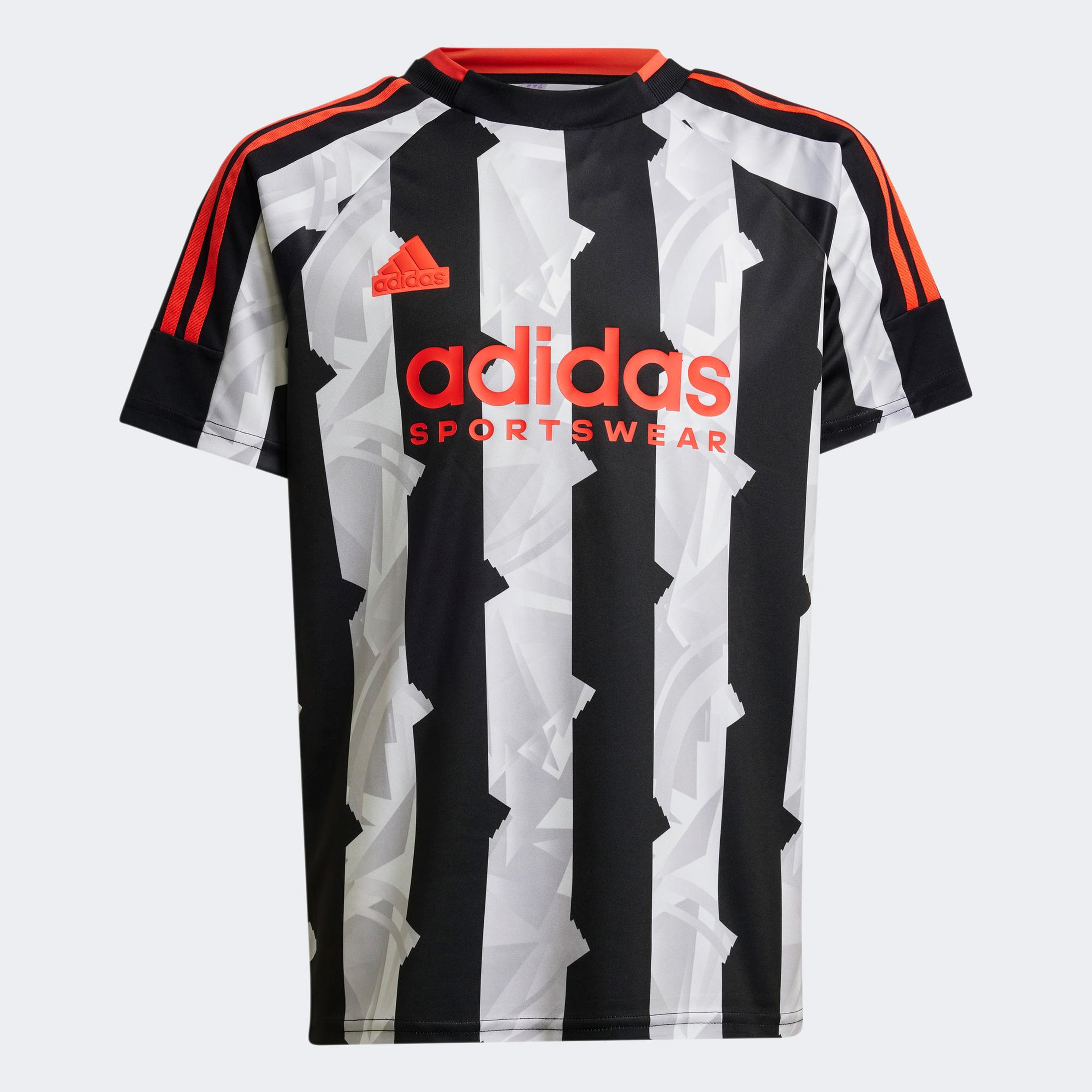 adidas Trio Çocuk Siyah T-Shirt