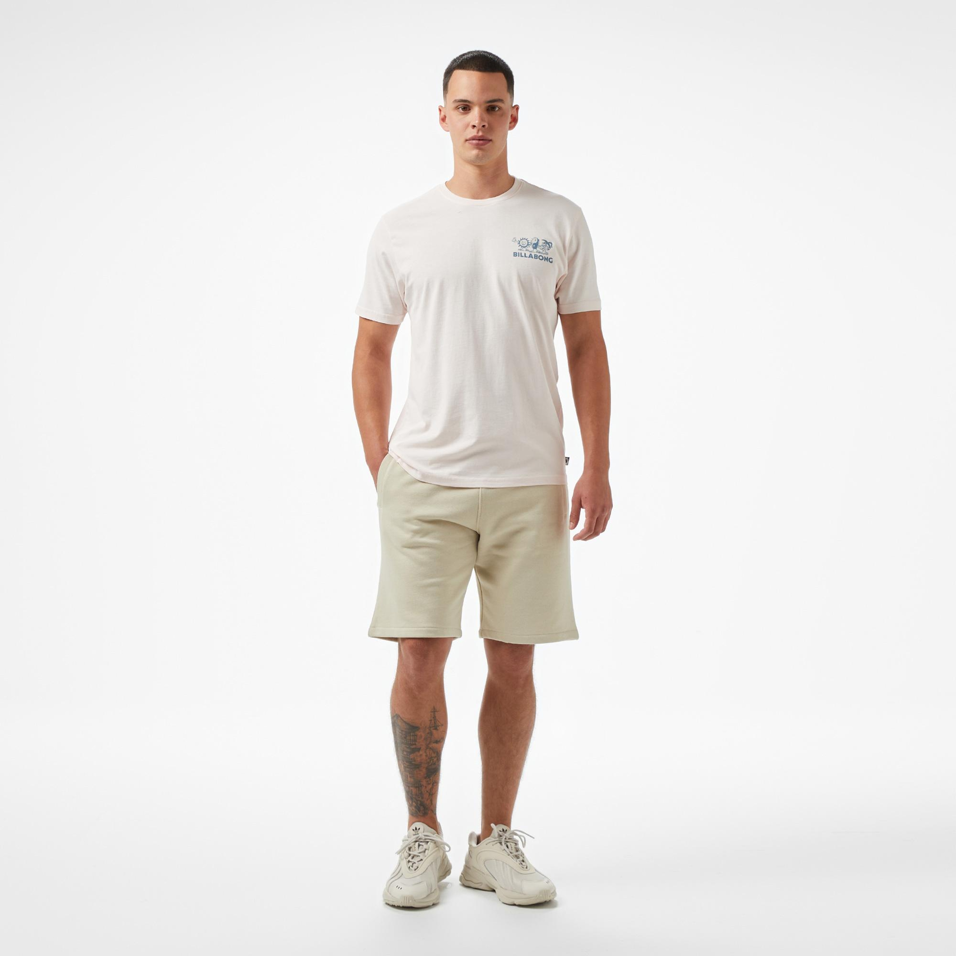 Billabong Roll Premium Erkek Pembe T-Shirt
