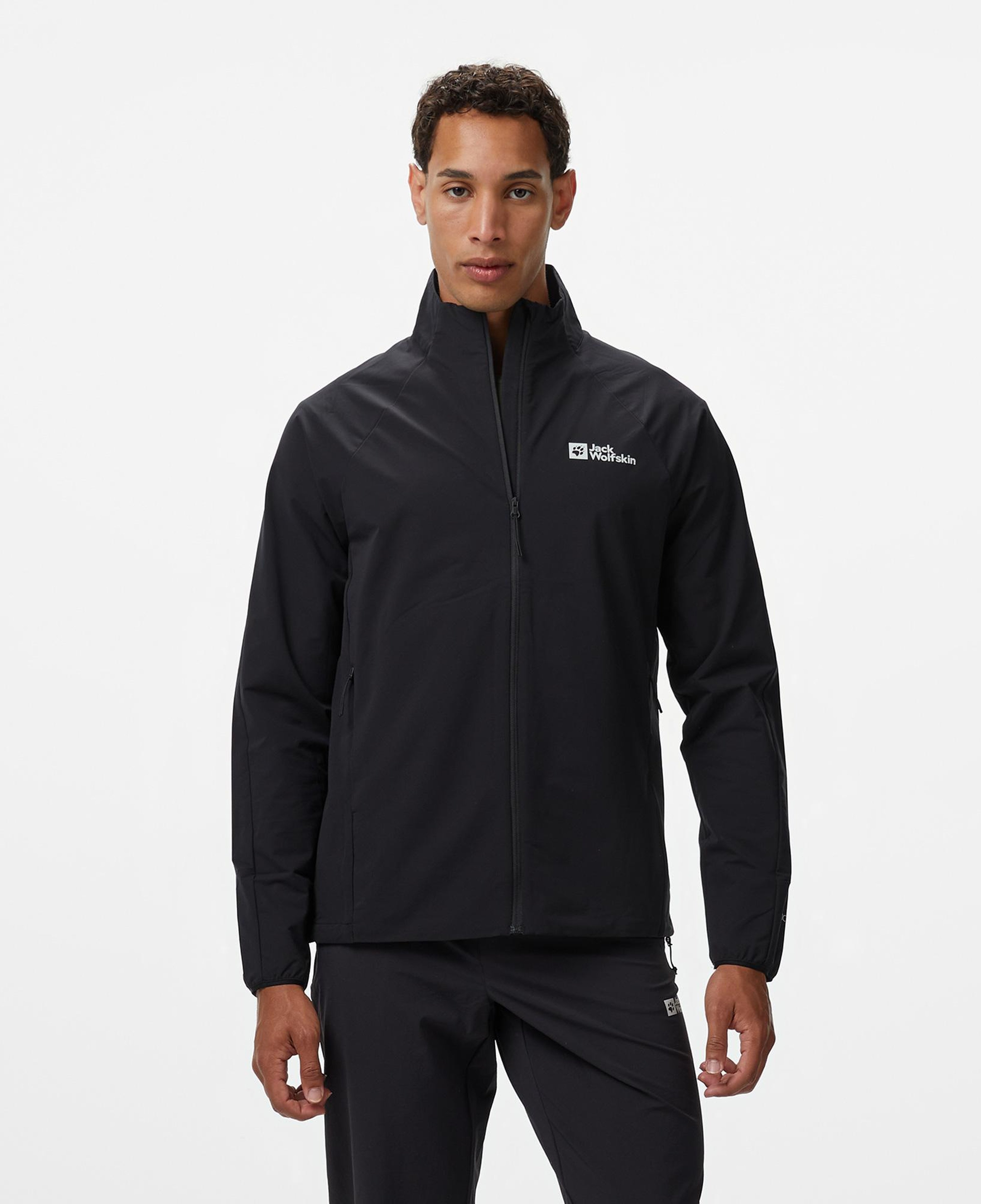 Jack Wolfskin Prelight Stride Erkek Siyah Ceket