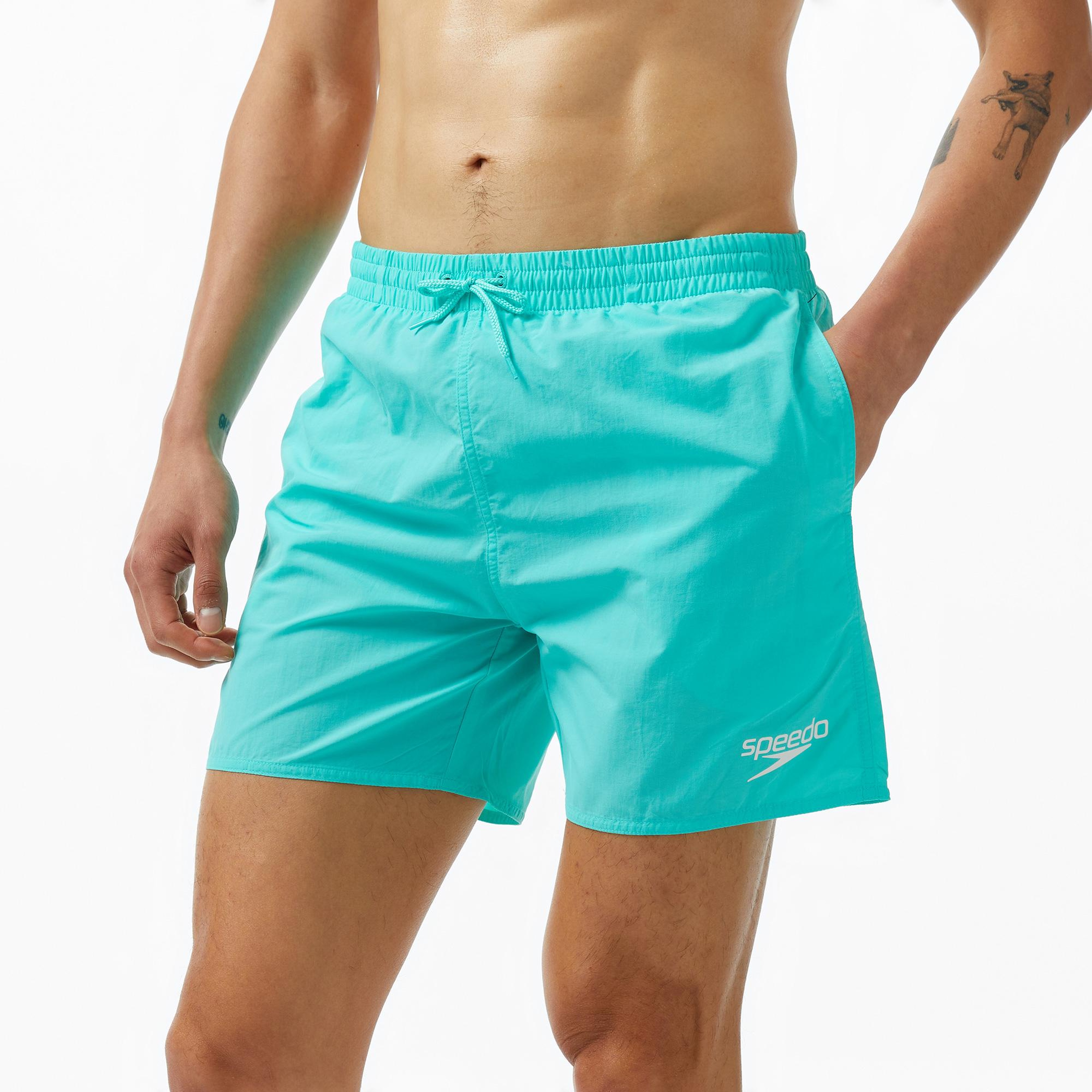 Speedo Essentials 16 Watershort Erkek Mavi Deniz Şortu