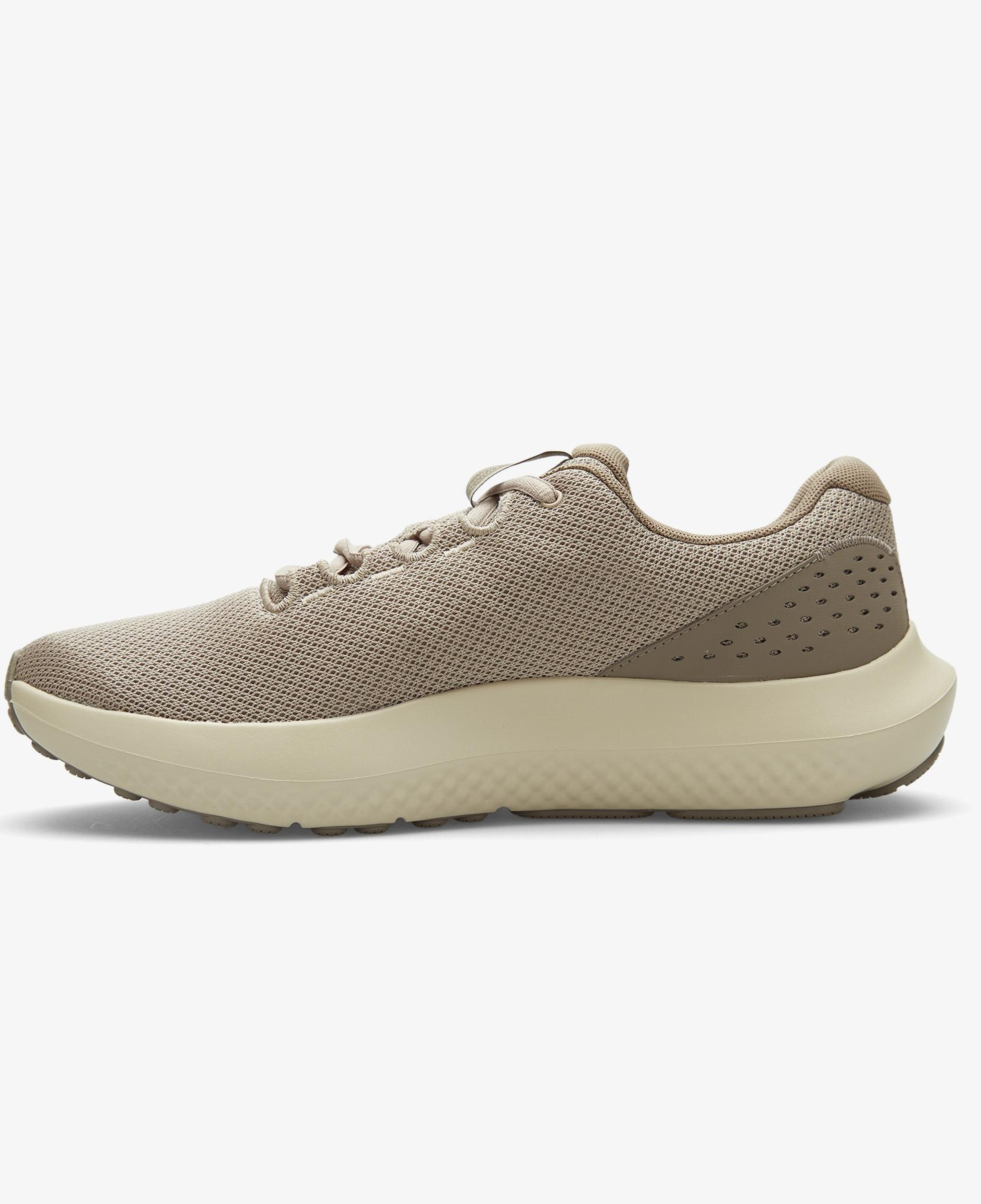 Under Armour Charged Surge 4 Erkek Kahverengi Koşu Ayakkabısı