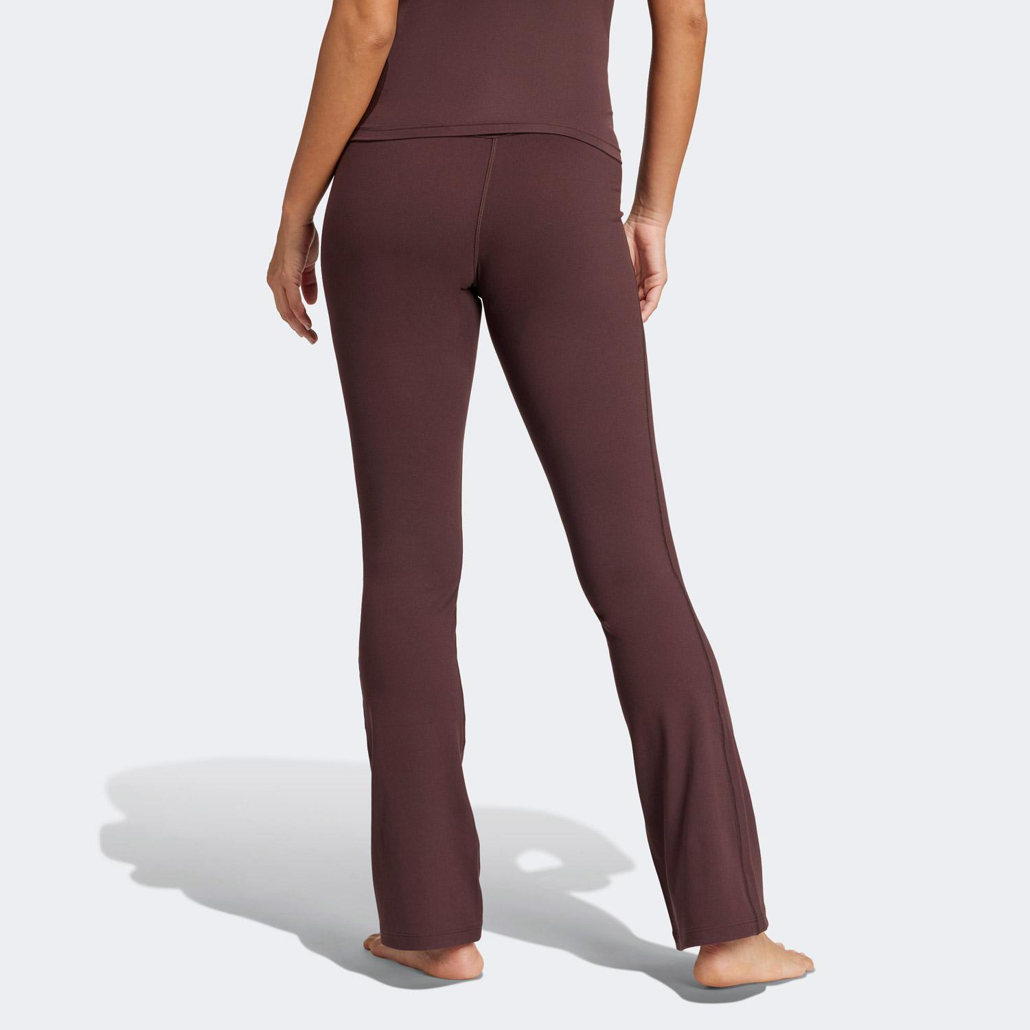 adidas Flared Yoga Kadın Kahverengi Pantolon