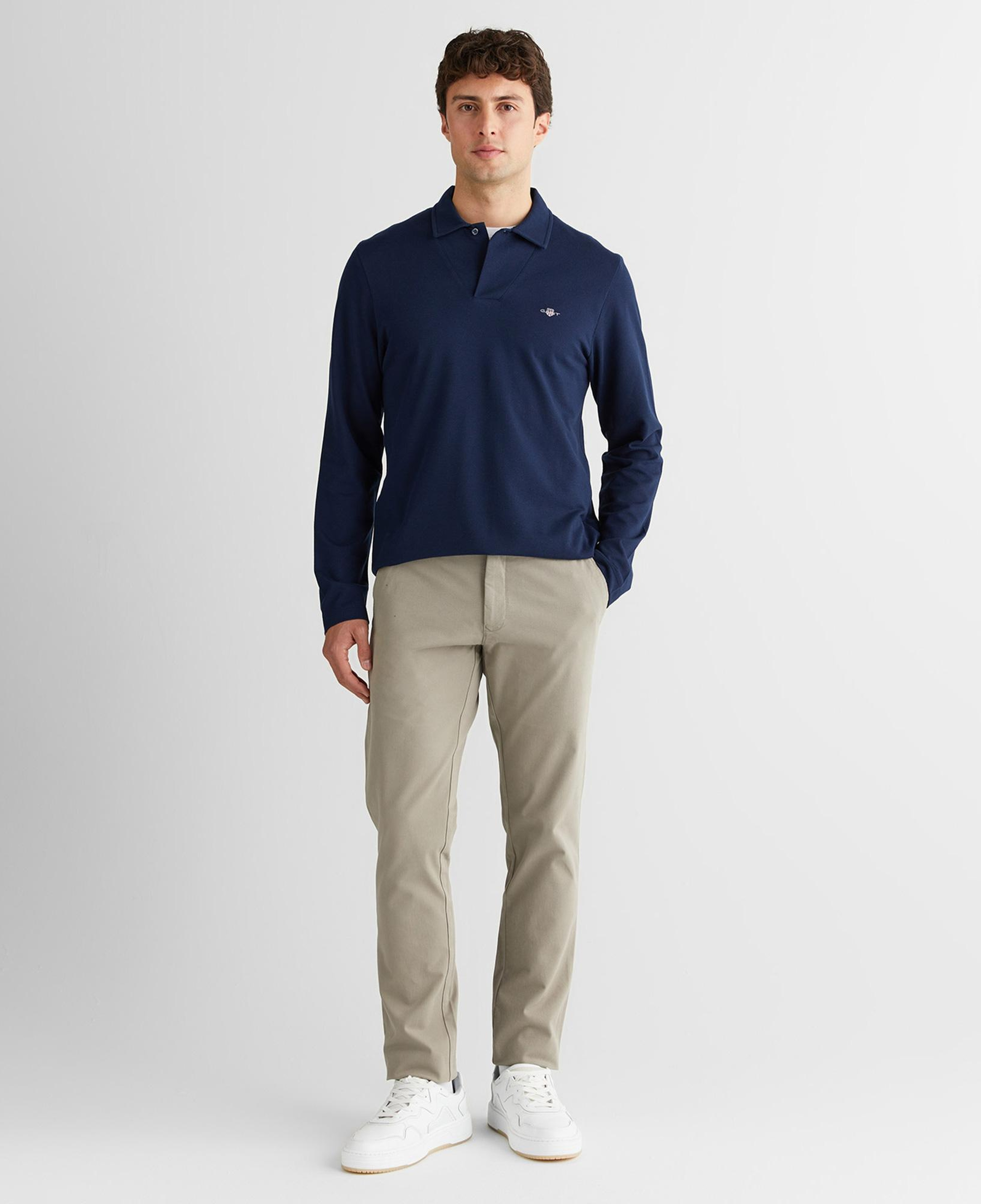 GANT Erkek Bej Slim Fit  Pantolon