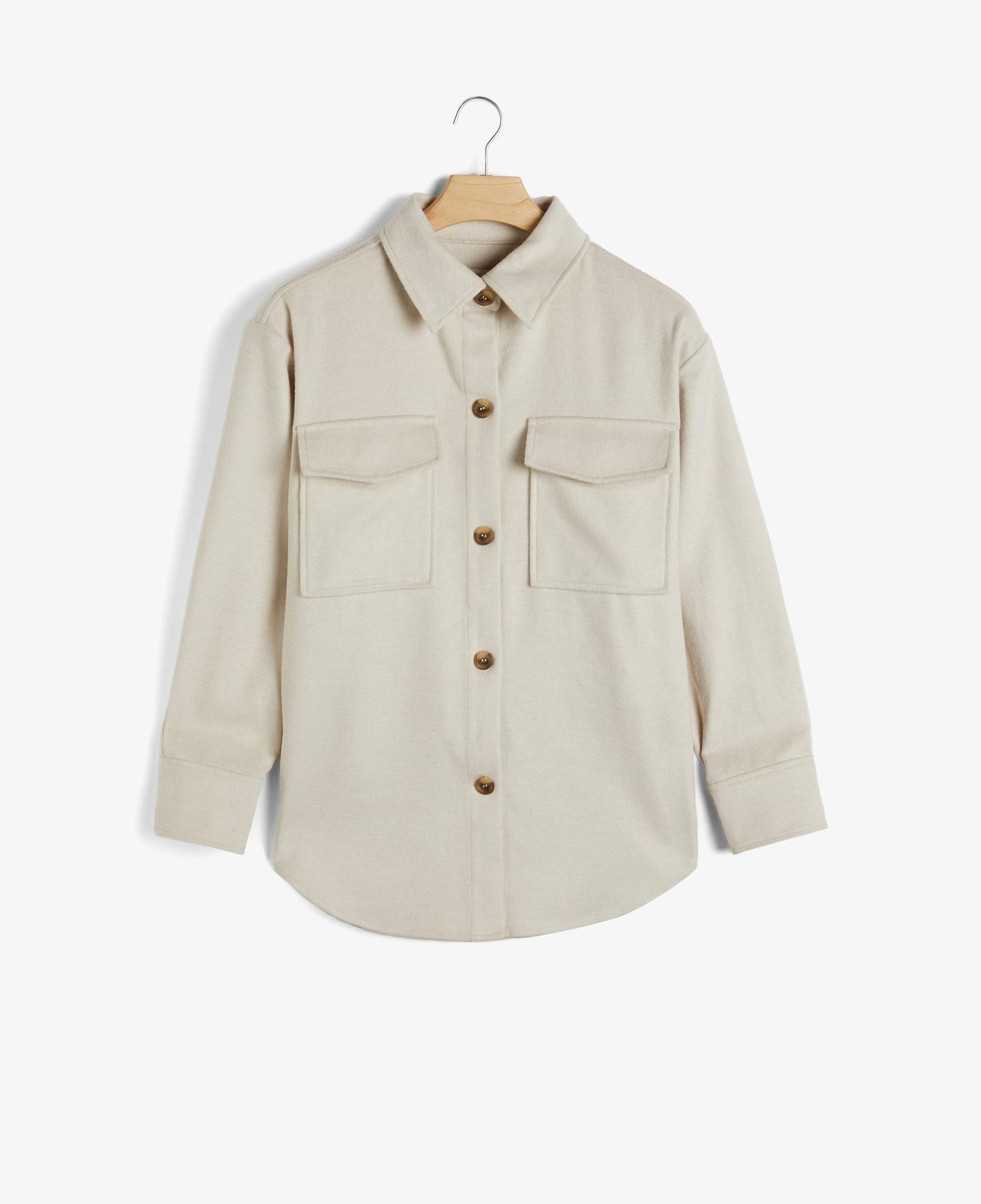 GANT Kadın Krem Relaxed Fit Klasik Yaka Gömlek