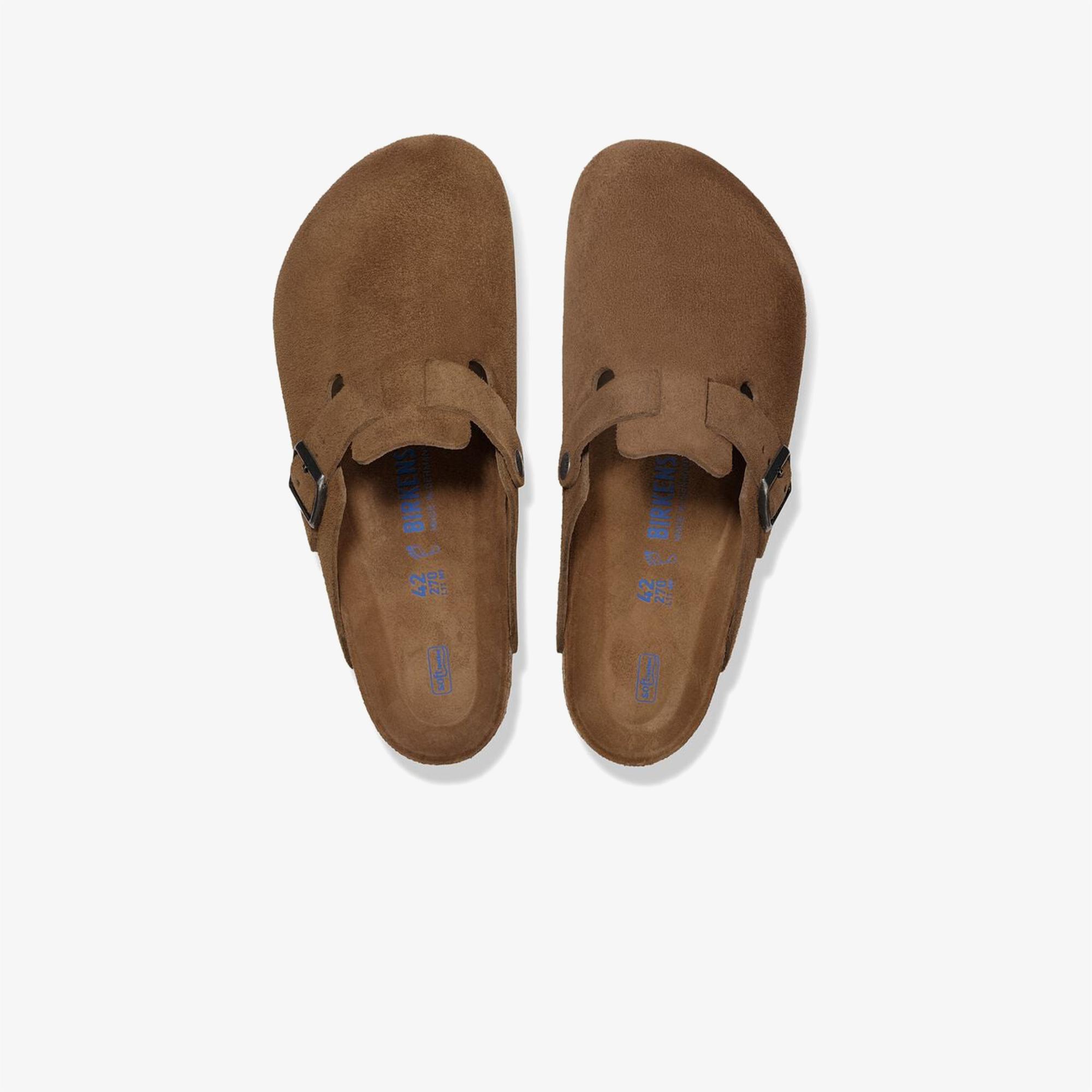 Birkenstock Boston Soft Footbed SL Unisex Kahverengi Terlik