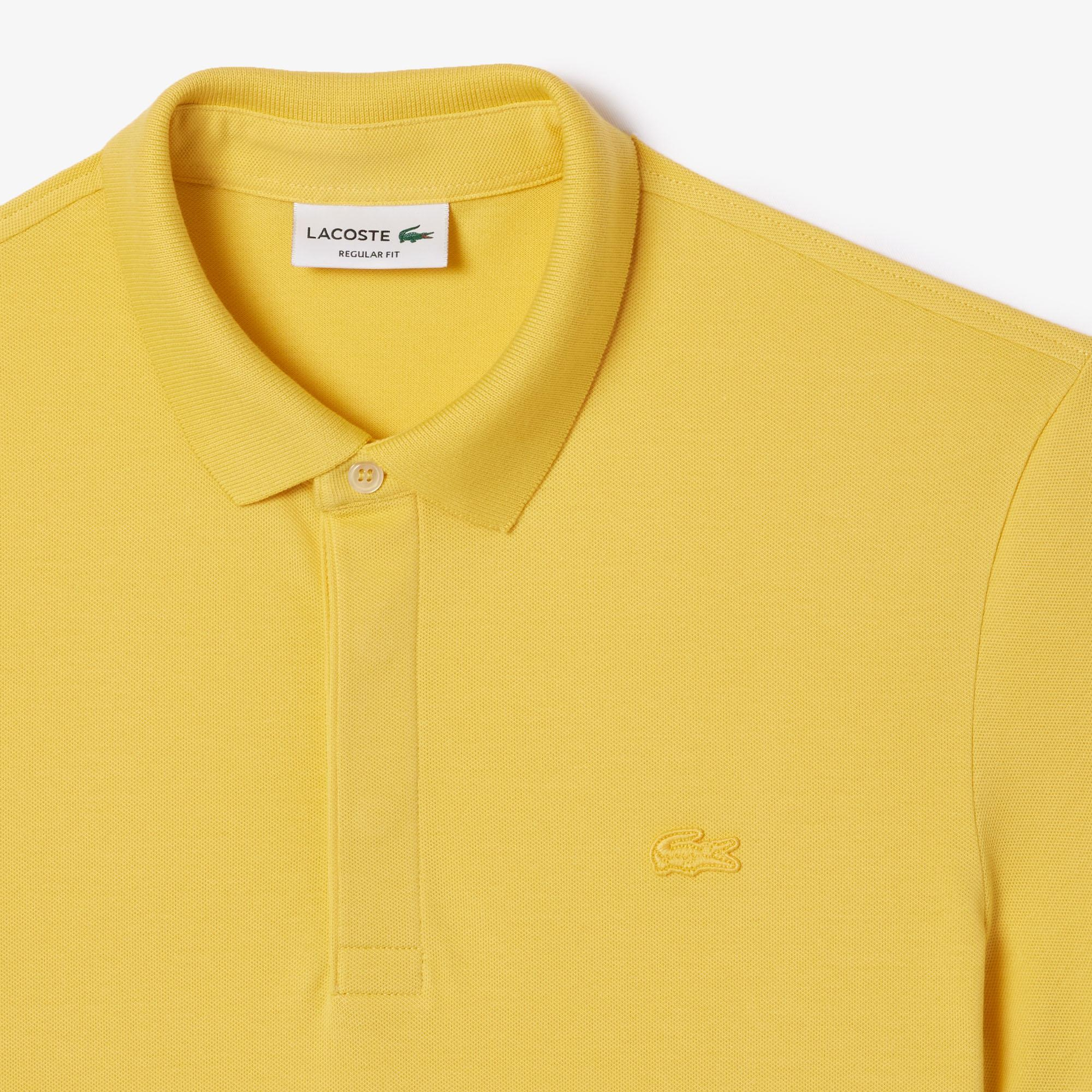Erkek Regular Fit Paris Sarı Polo