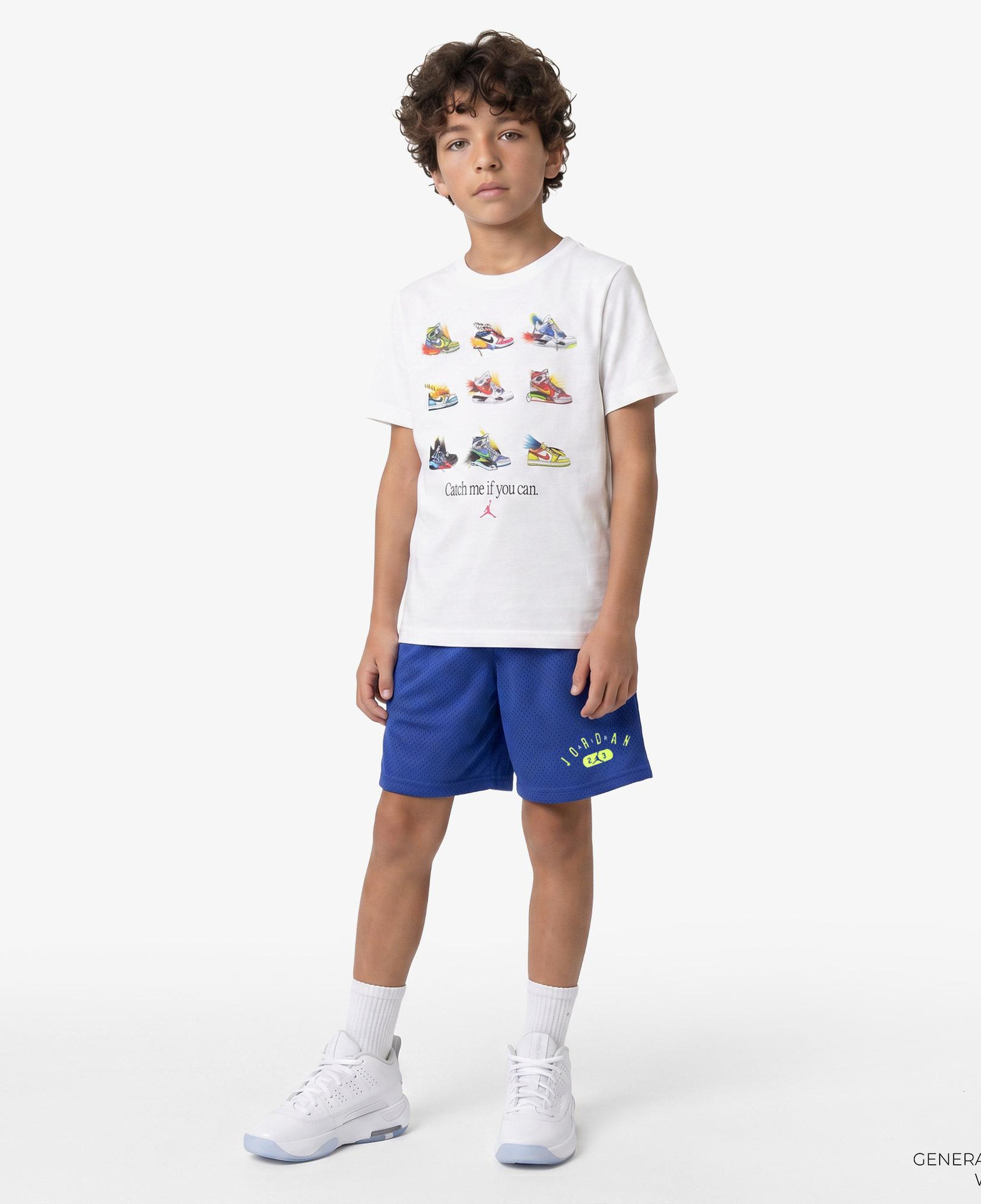 Jordan Fishing Lures Erkek Çocuk Krem Rengi T-Shirt