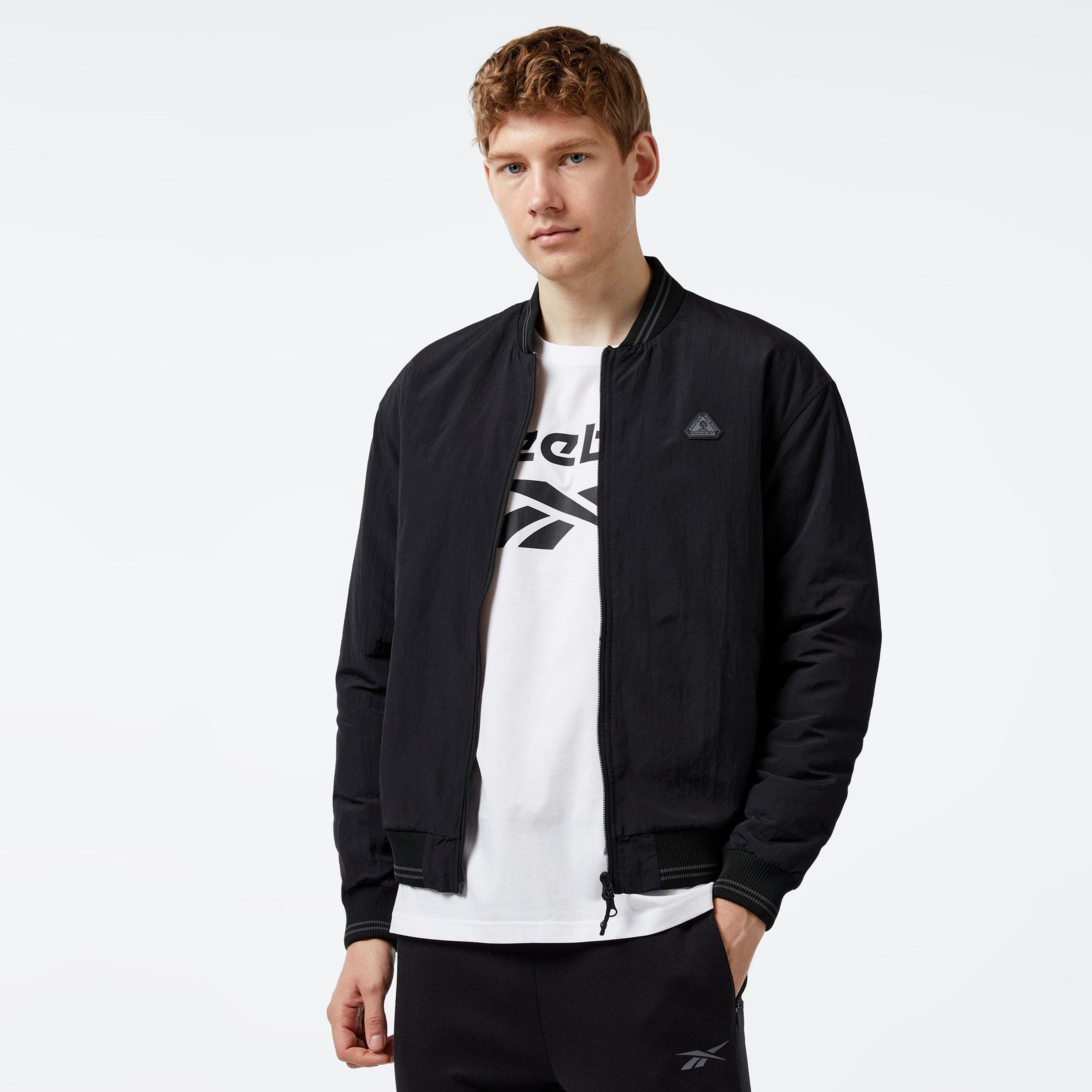 Reebok Atr Hoopwear Erkek Siyah Ceket