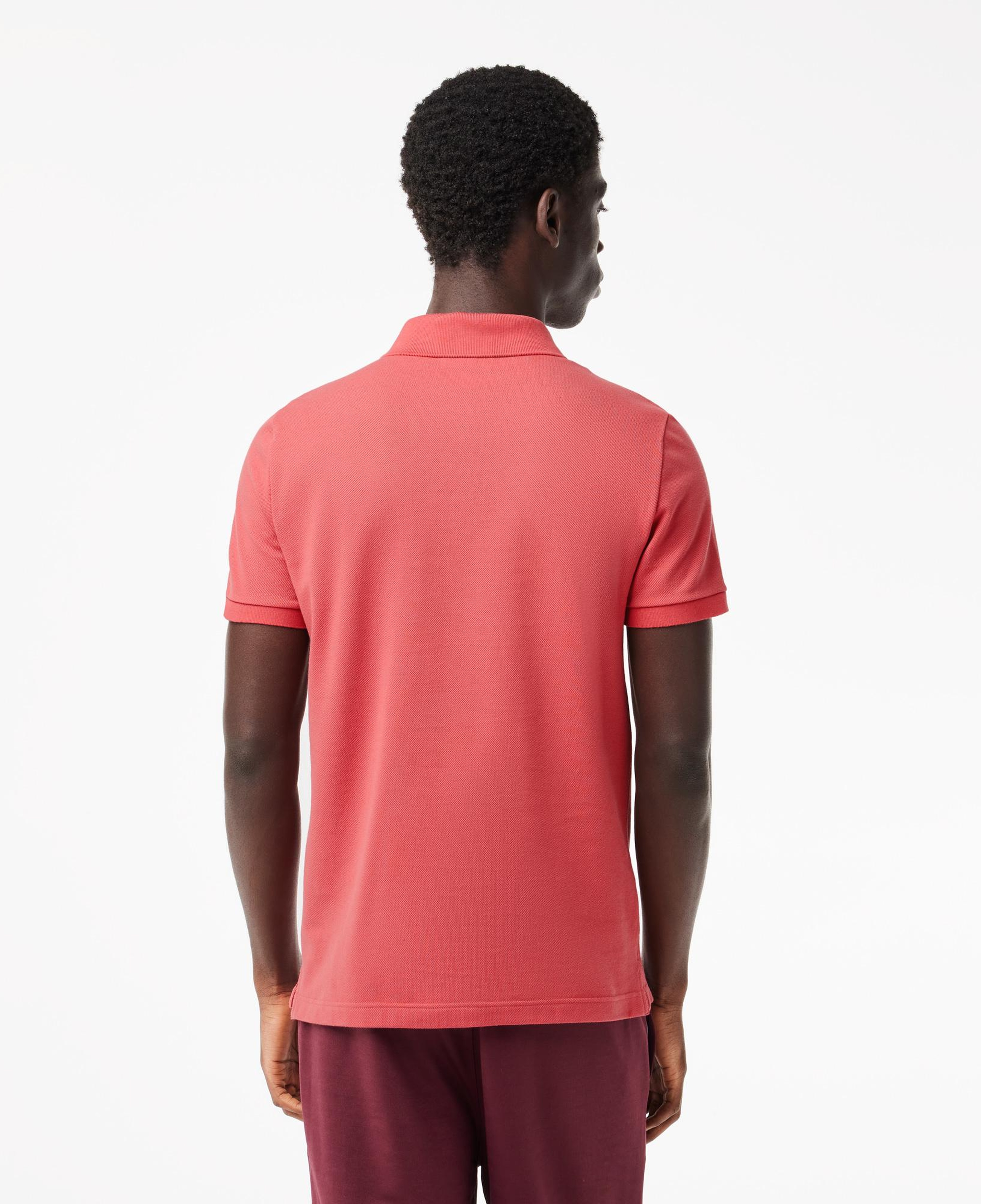 L.12.12 Erkek Slim Fit Kırmızı Polo