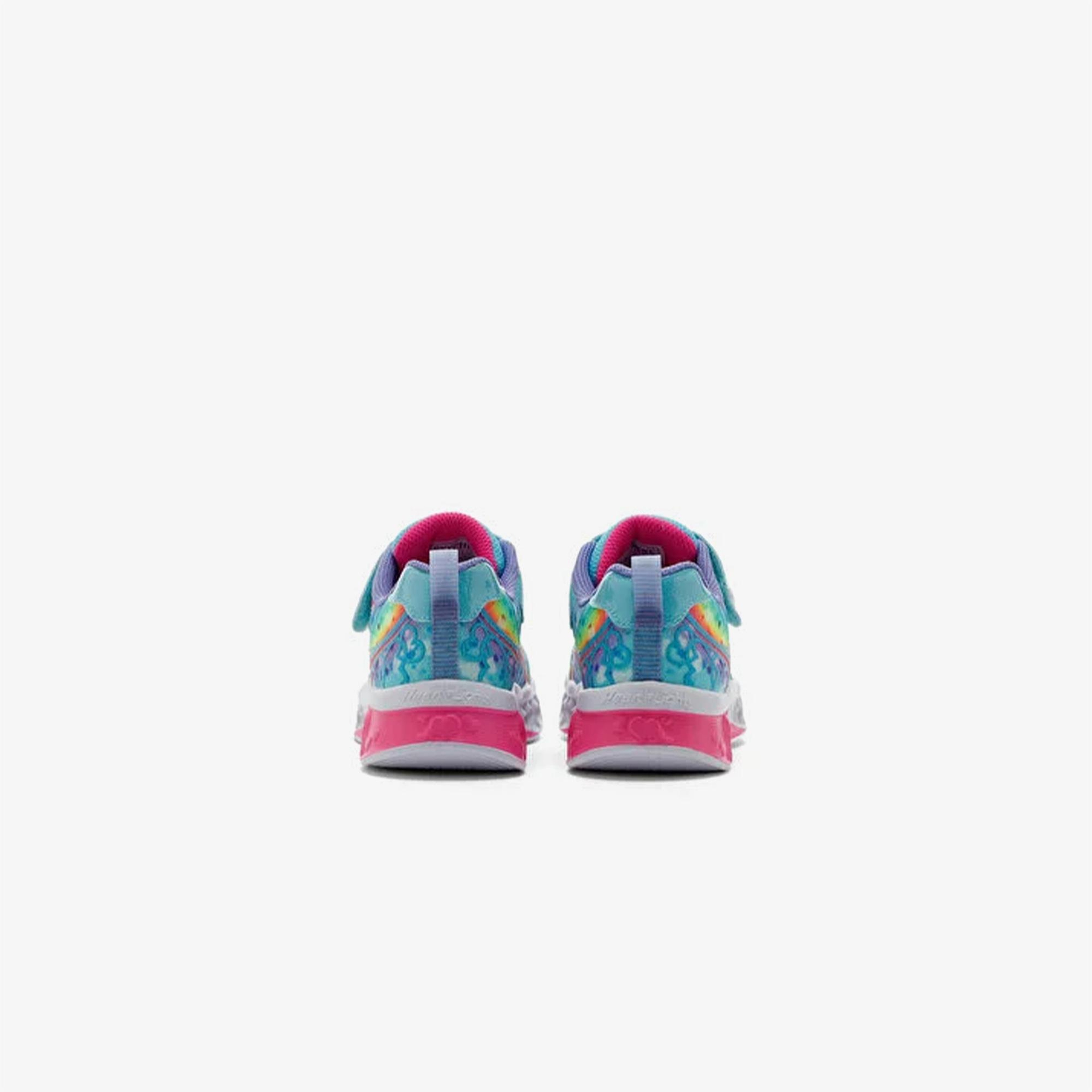 Skechers Flutter Heart Lights Groovy Swirl Çocuk Mavi Spor Ayakkabı