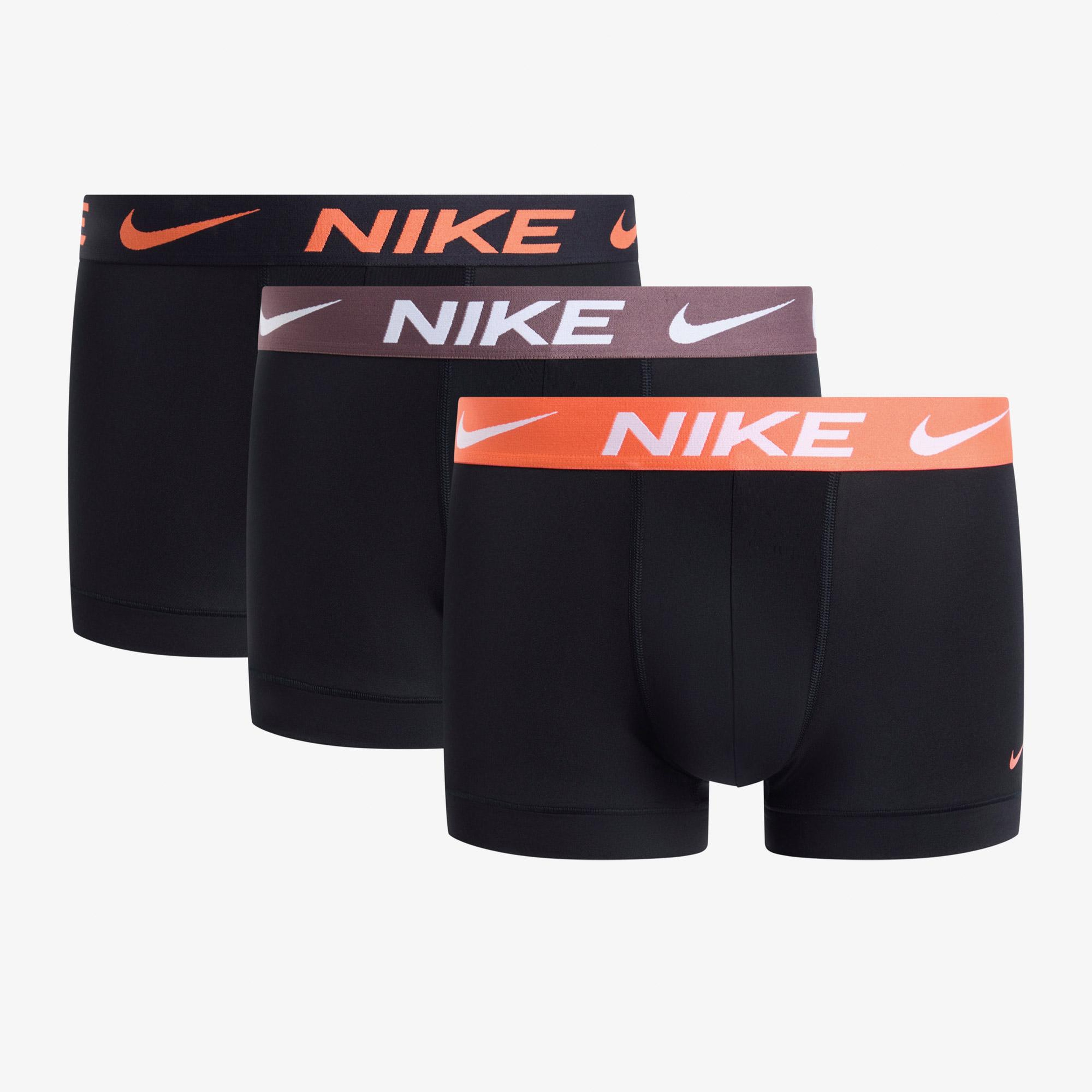 Nike Trunk 3'lü Erkek Siyah Boxer