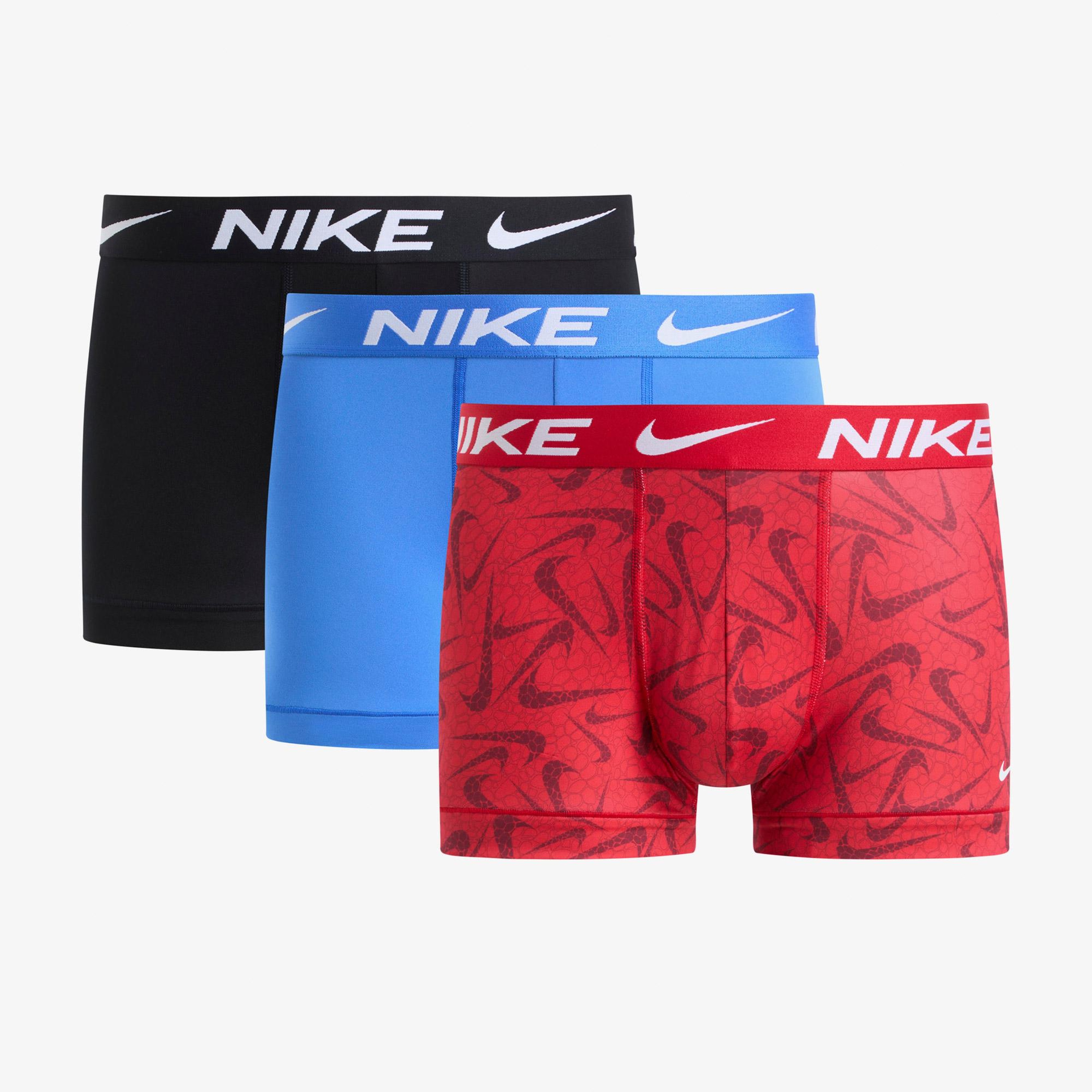 Nike Trunk 3'lü Erkek Renkli Boxer