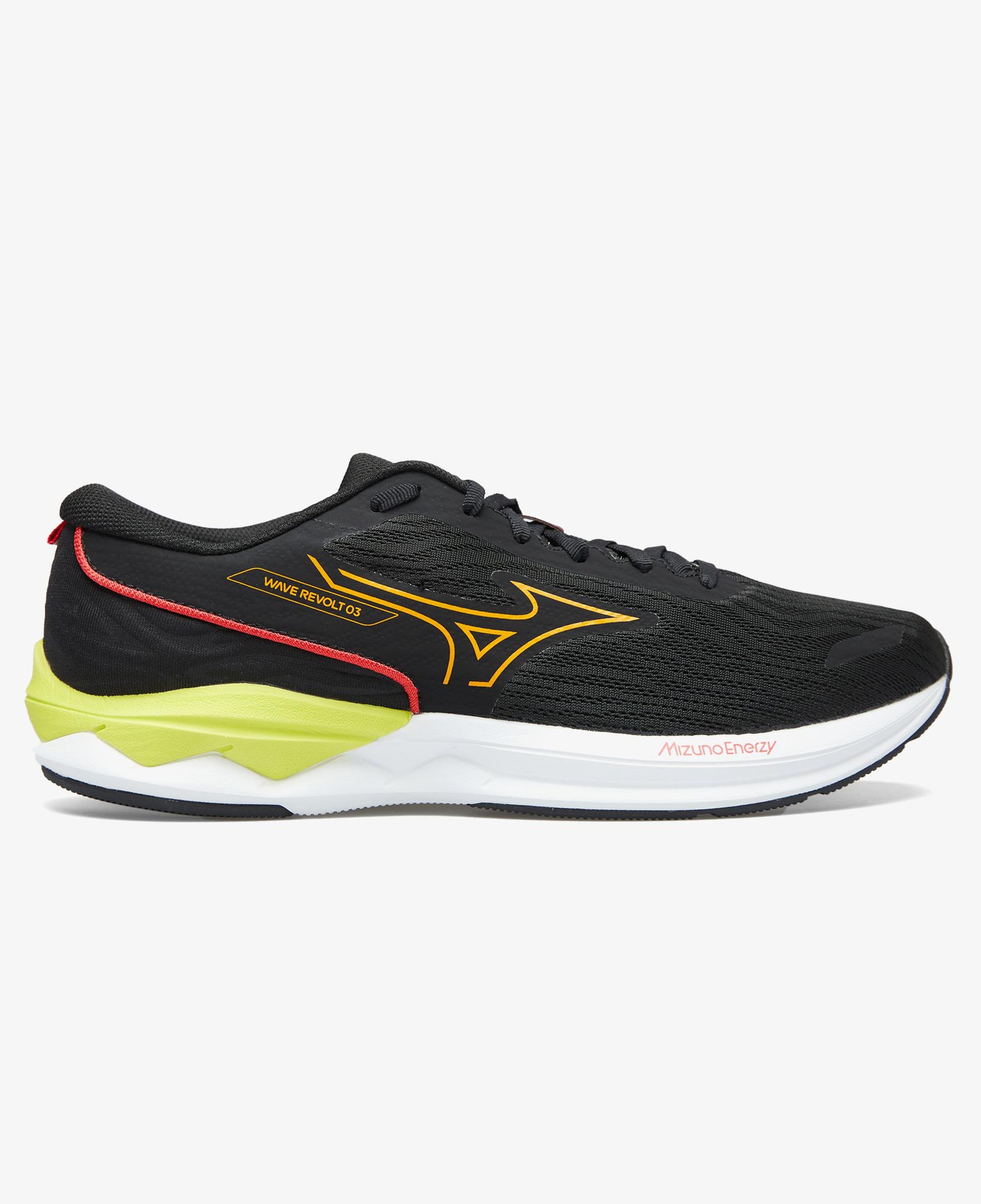 Mizuno Wave Revolt 3 Erkek Siyah Koşu Ayakkabısı