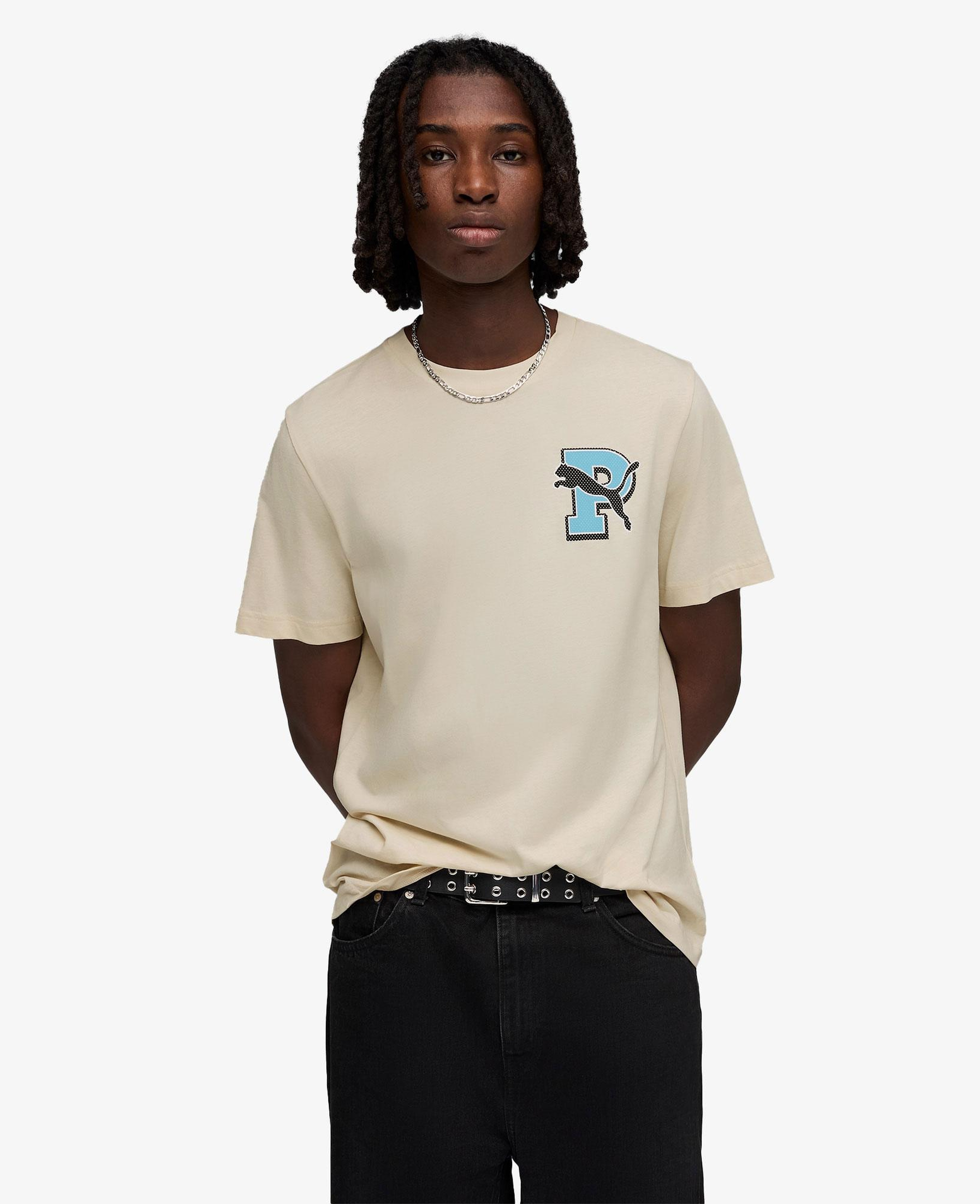 Puma Graphic  Erkek Beyaz T-Shirt