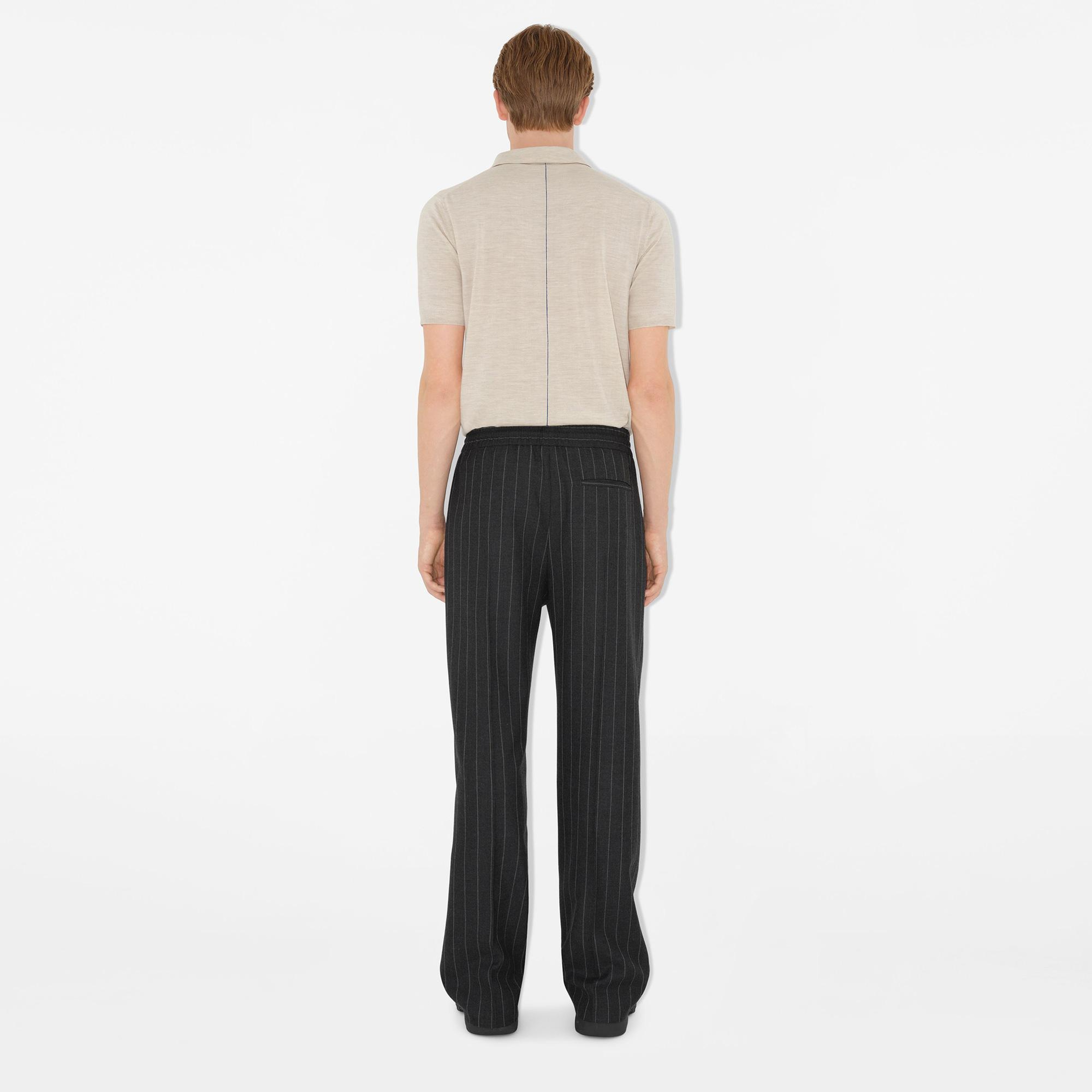 Burberry Pai Wool Erkek Krem Polo