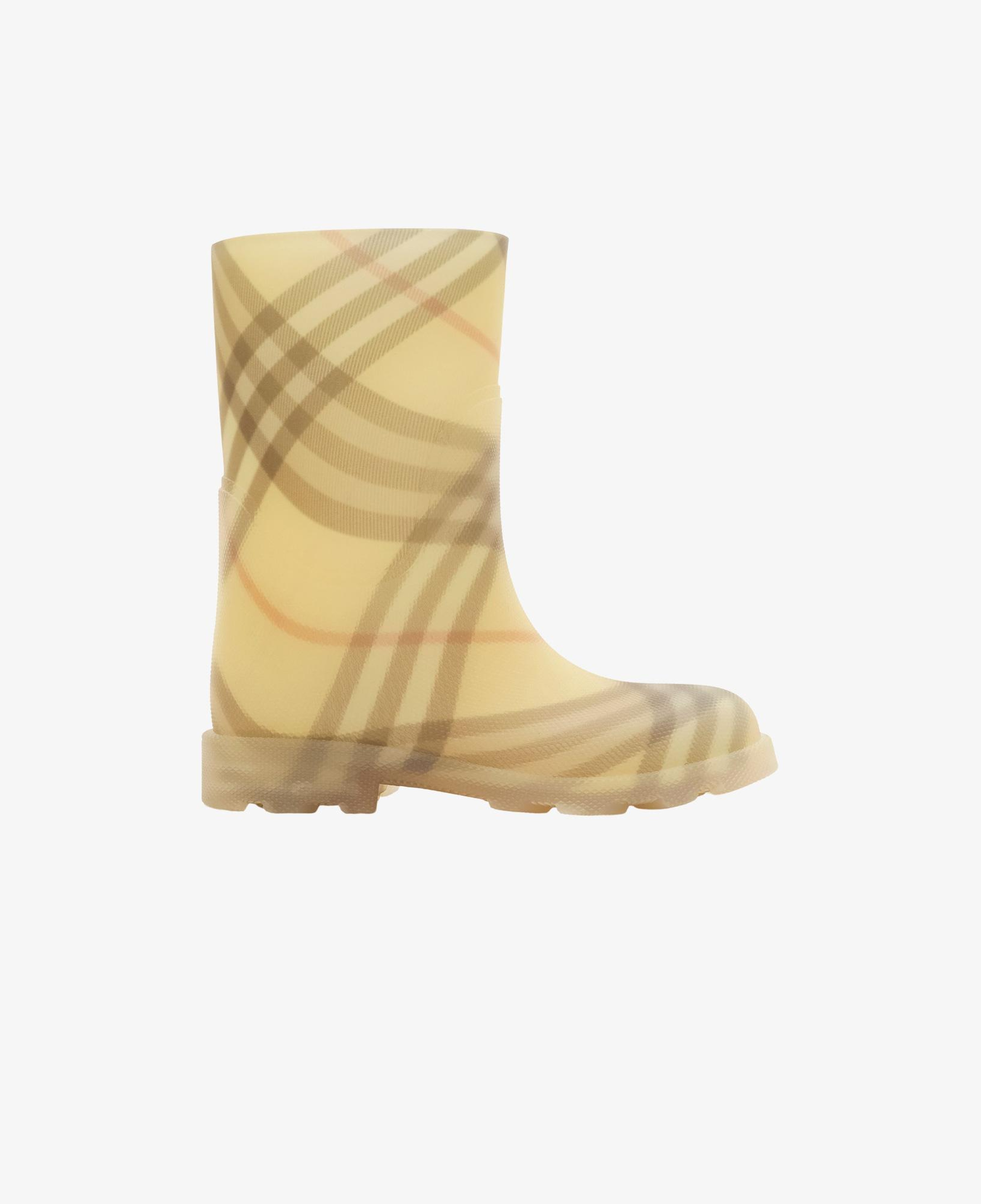 Burberry Marsh High Rubber Çocuk Sarı Bot