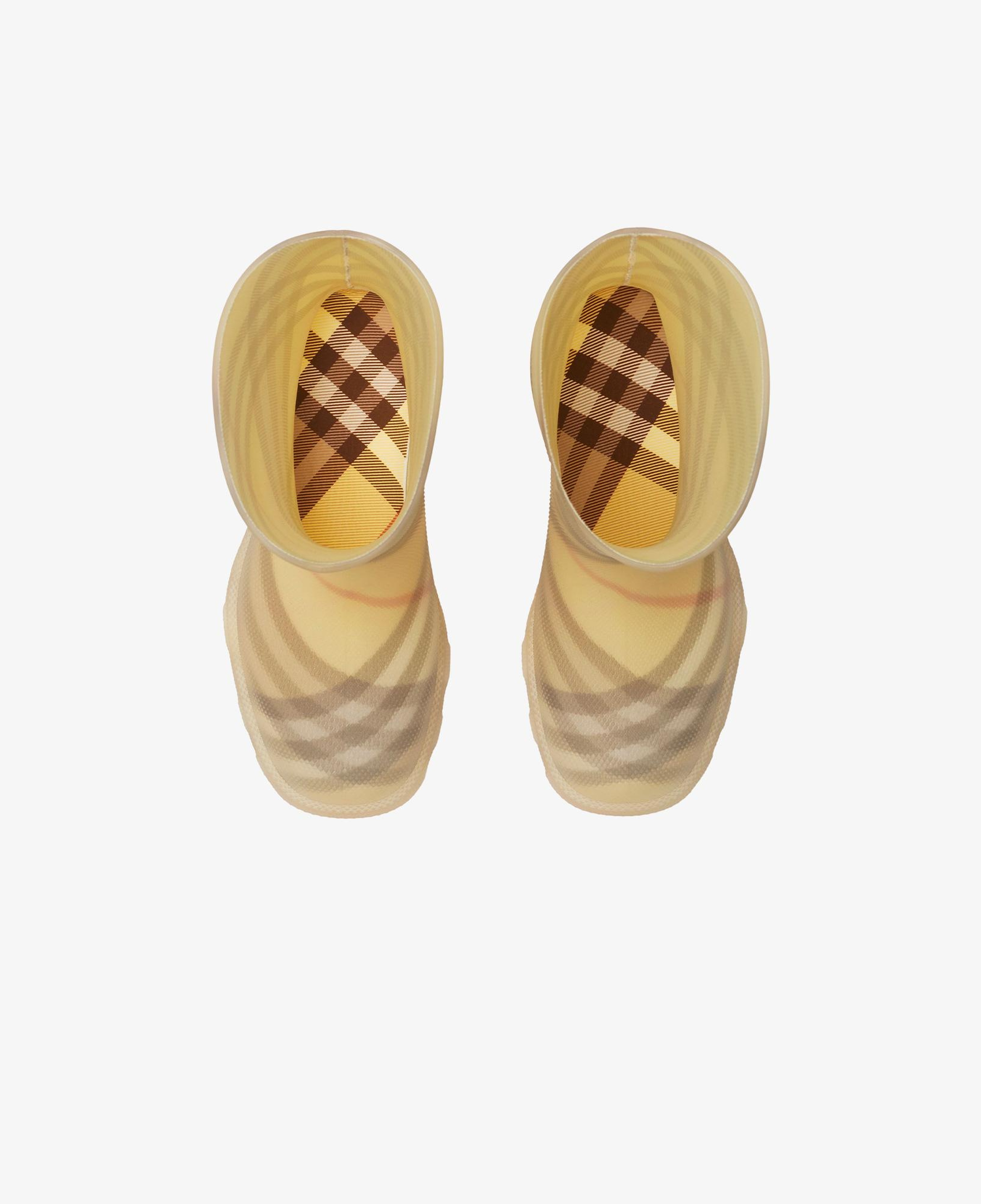 Burberry Marsh High Rubber Çocuk Sarı Bot