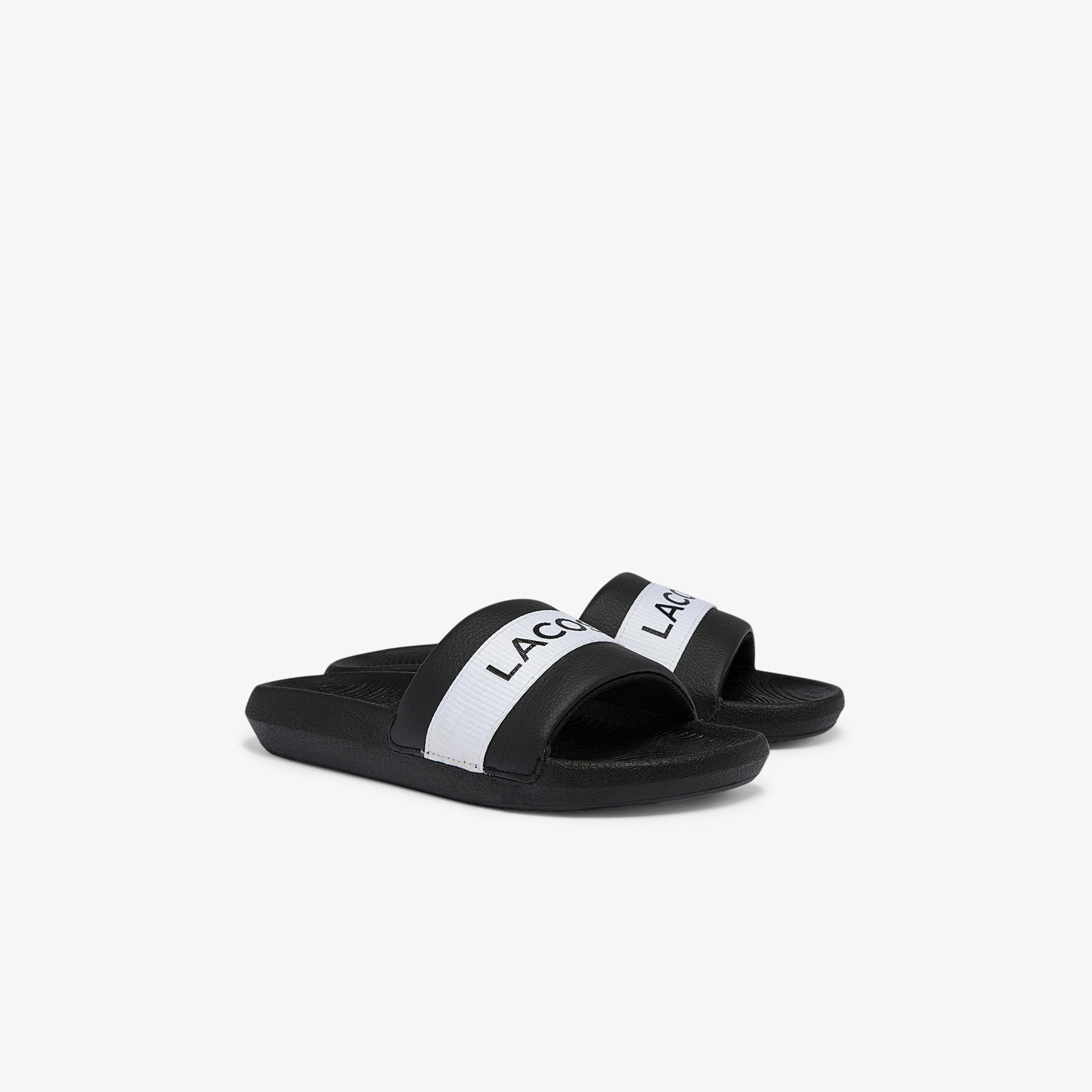 Croco Kadın Siyah Terlik