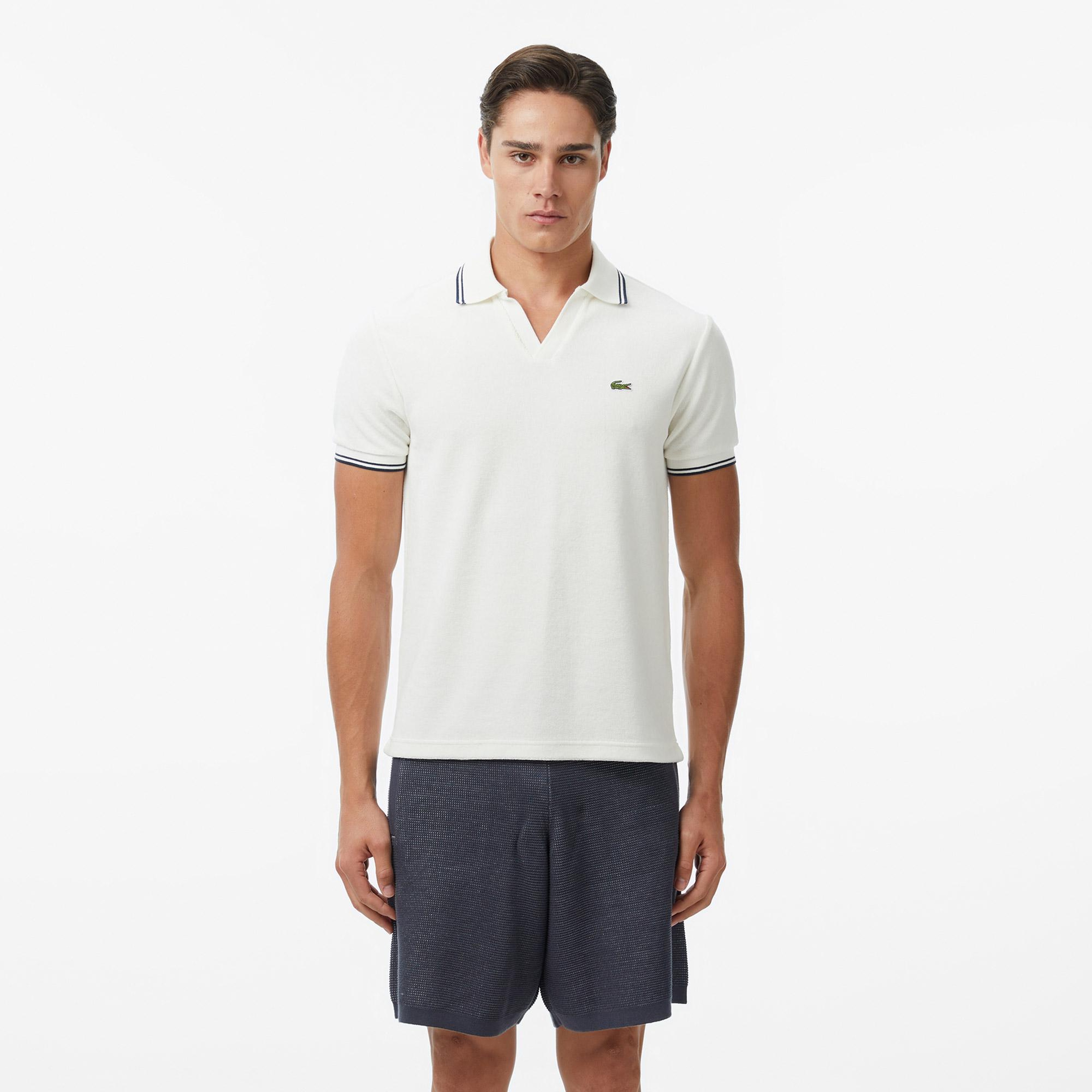 Erkek Regular Fit Krem Polo