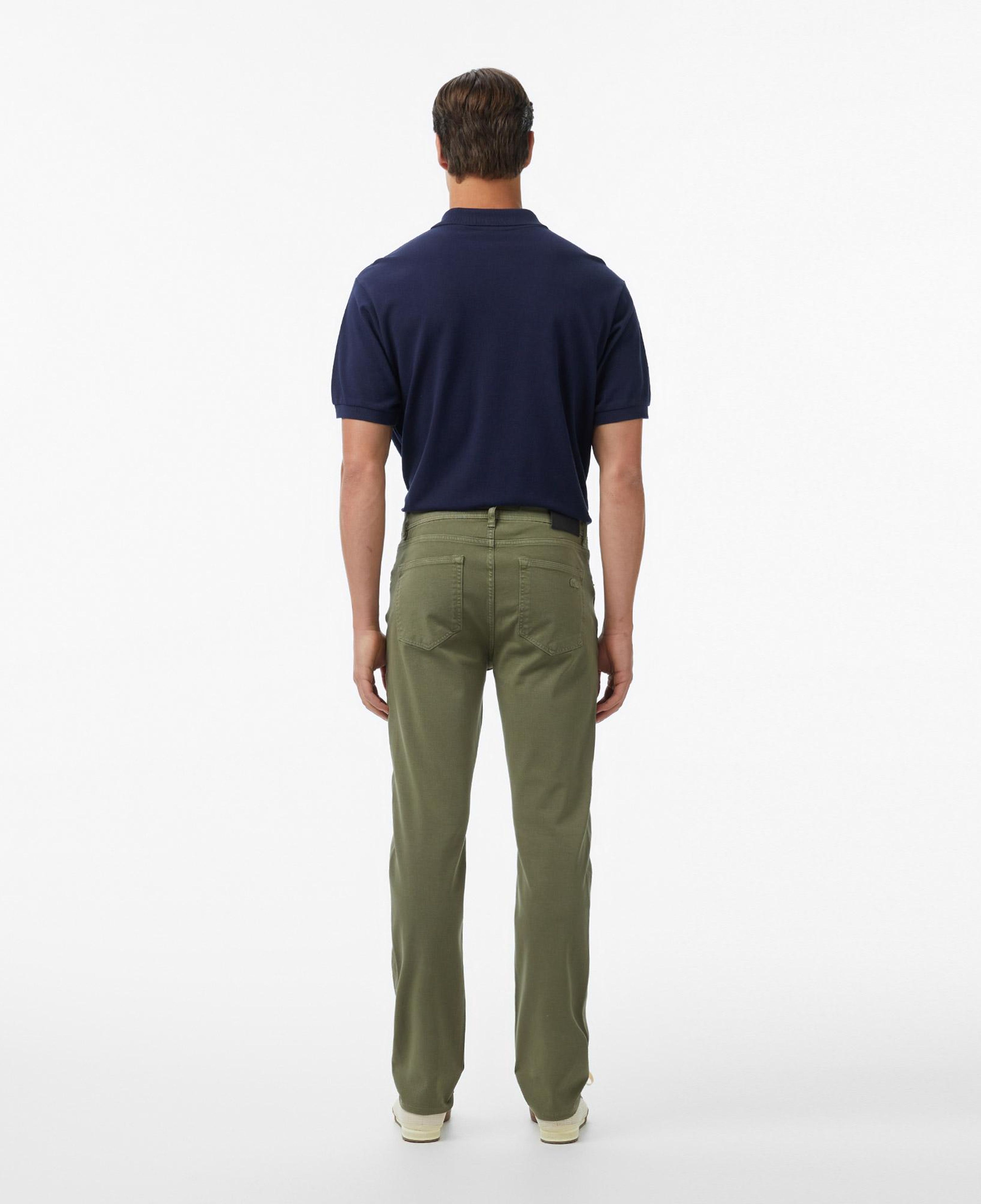 Erkek Slim Fit Haki Jean Pantolon