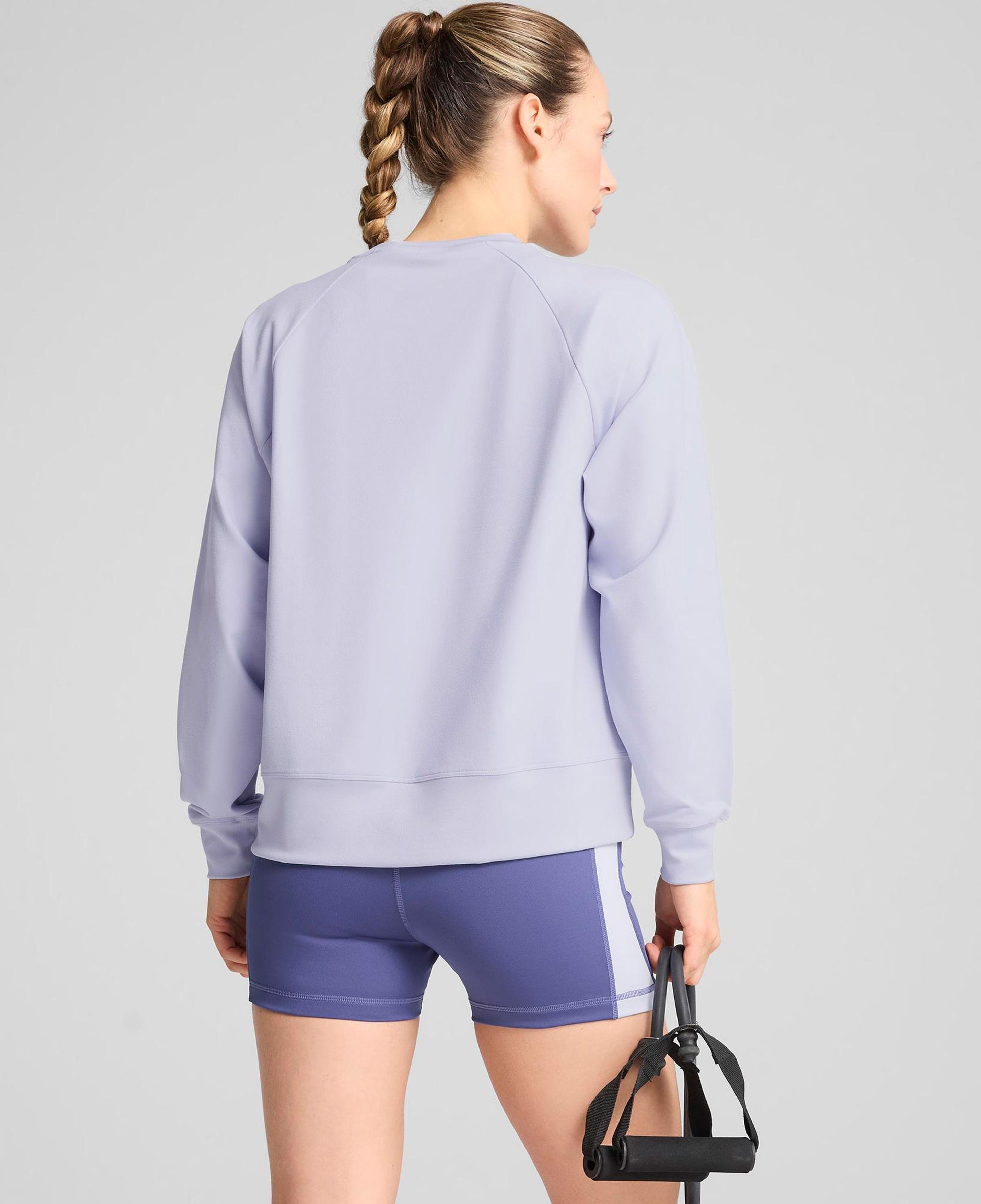 Puma Cloudspun Mesh Kadın Mavi Antrenman Üstü