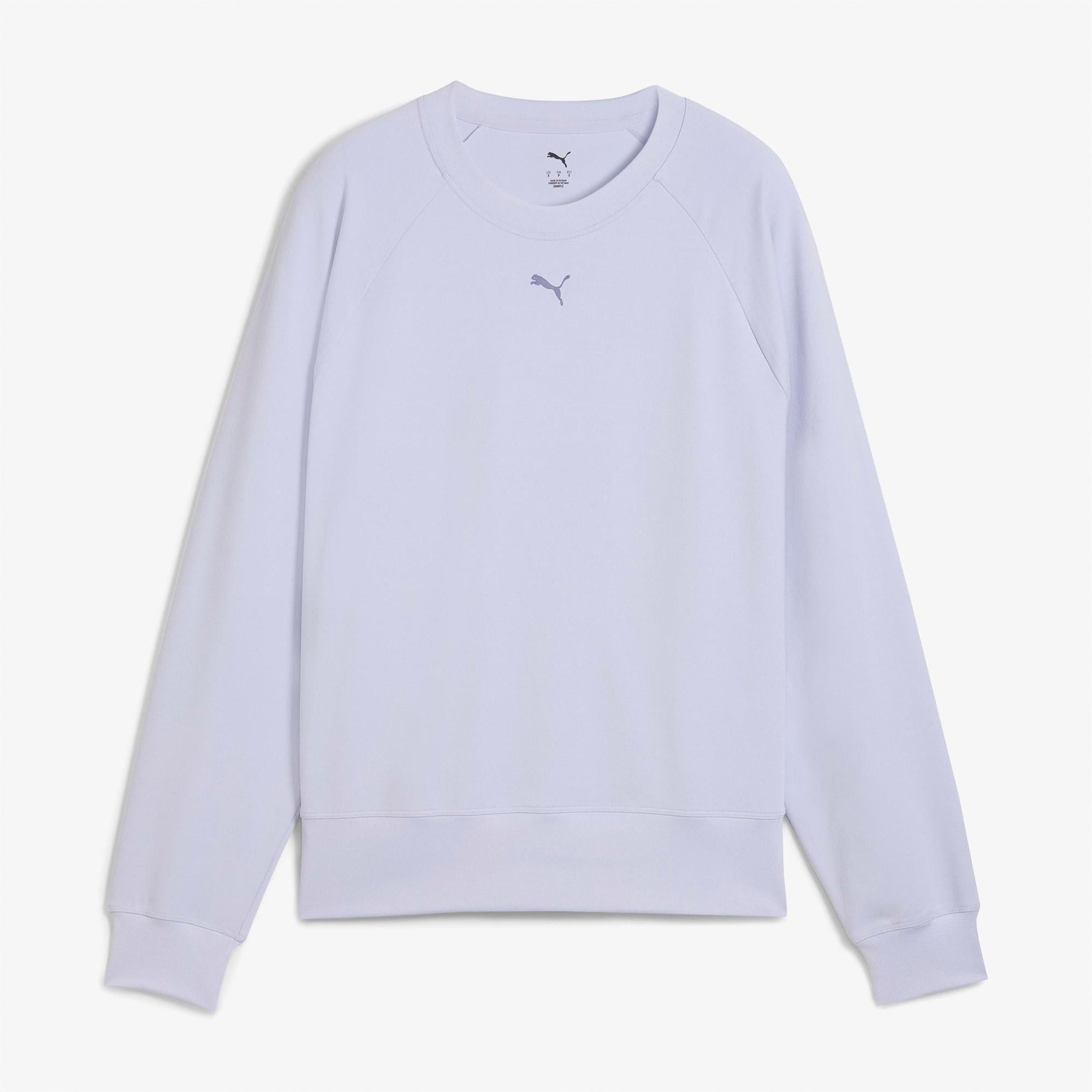 Puma Cloudspun Mesh Kadın Mavi Antrenman Üstü