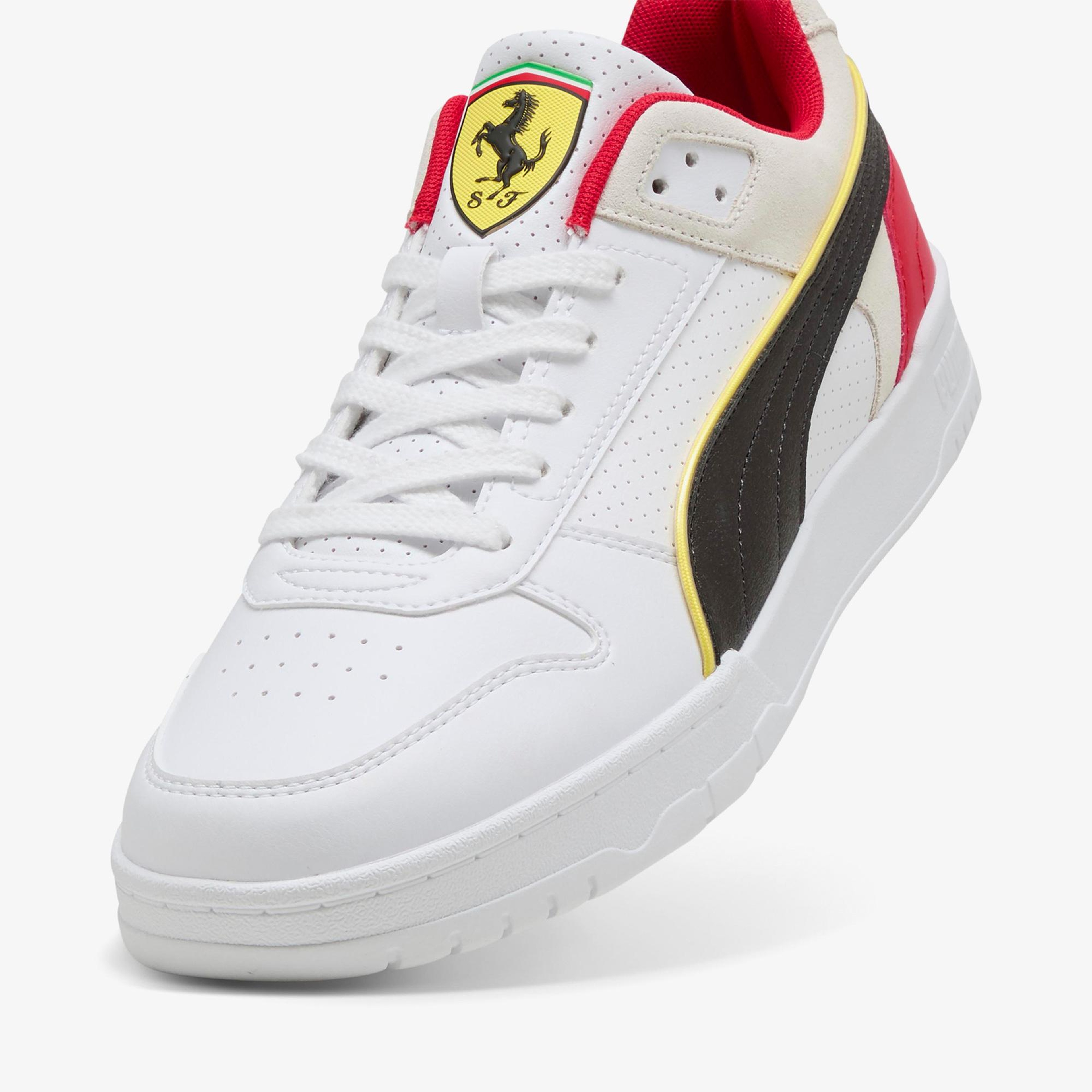 Puma Ferrari Rbd Game Low Erkek Beyaz Spor Ayakkabı