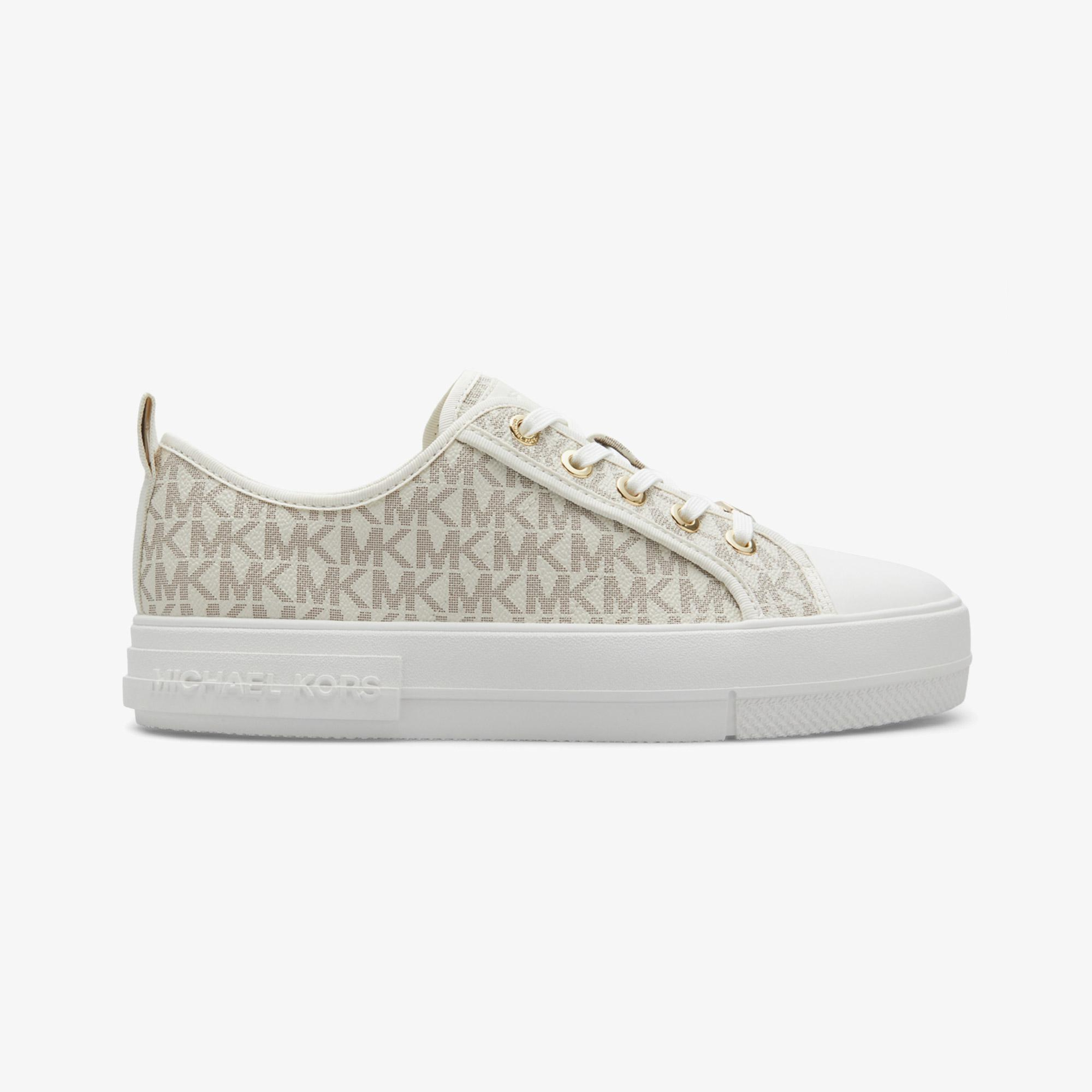 Michael Kors Evy Kadın Krem Rengi Sneaker