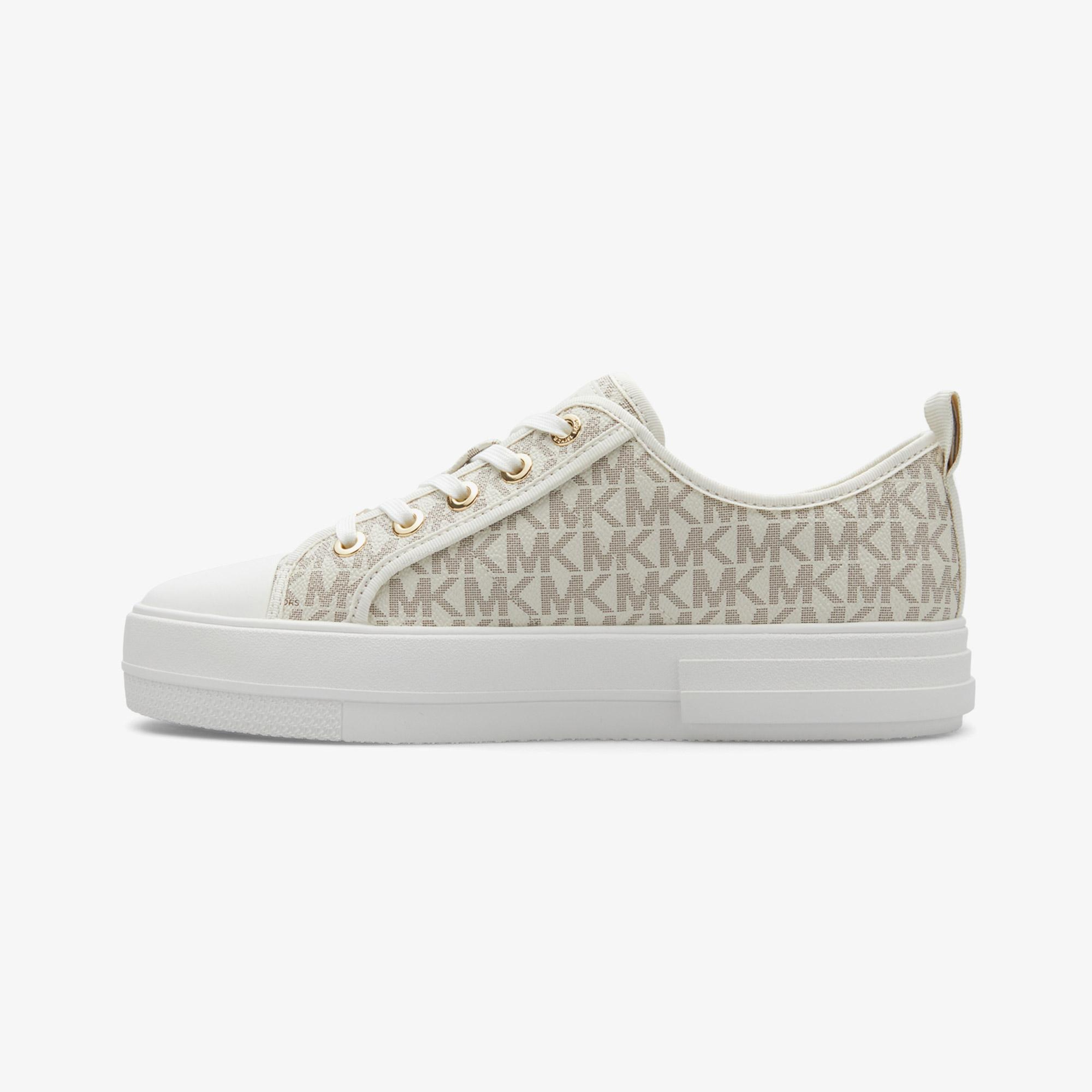 Michael Kors Evy Kadın Krem Rengi Sneaker