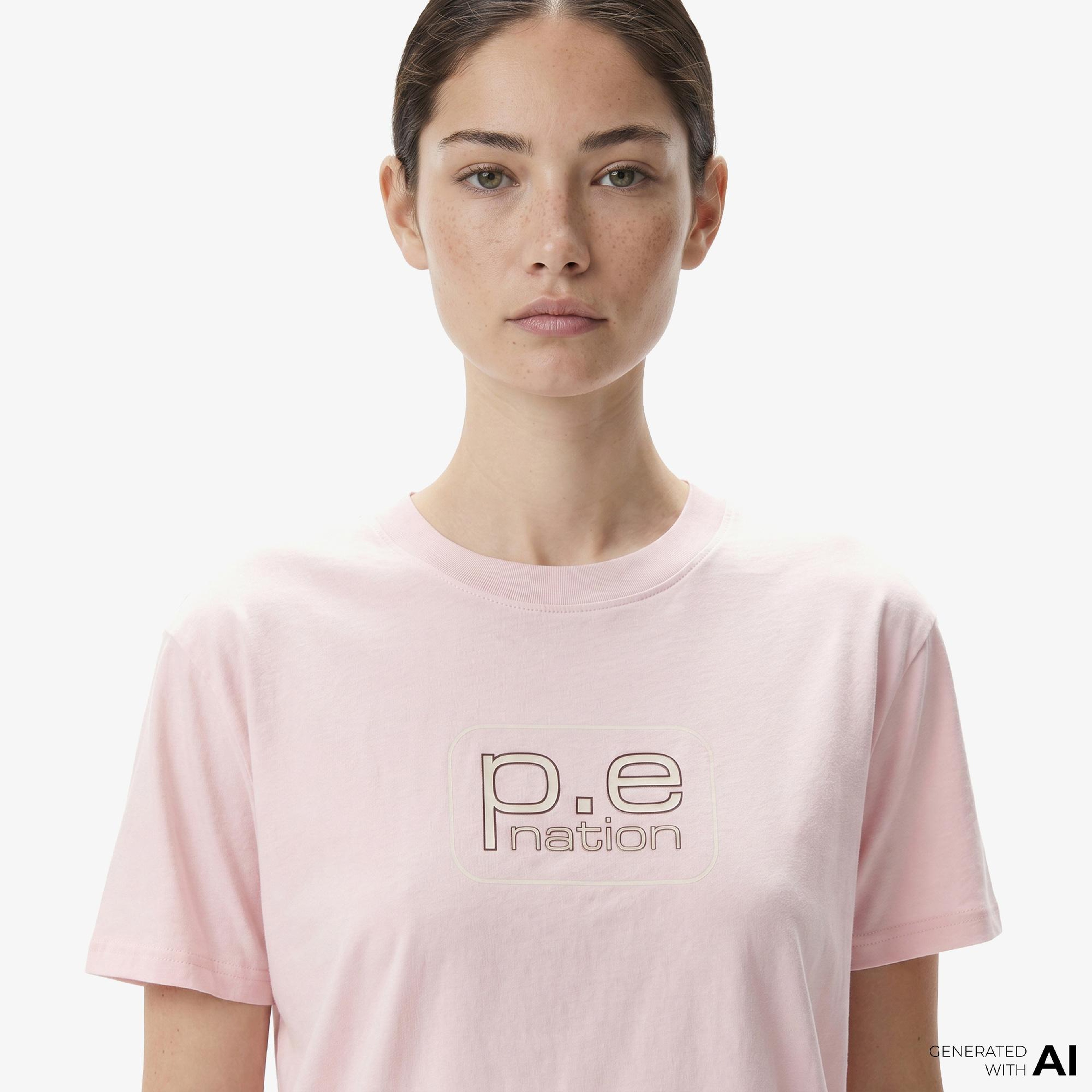 P.E Nation Flux Kadın Pembe T-Shirt