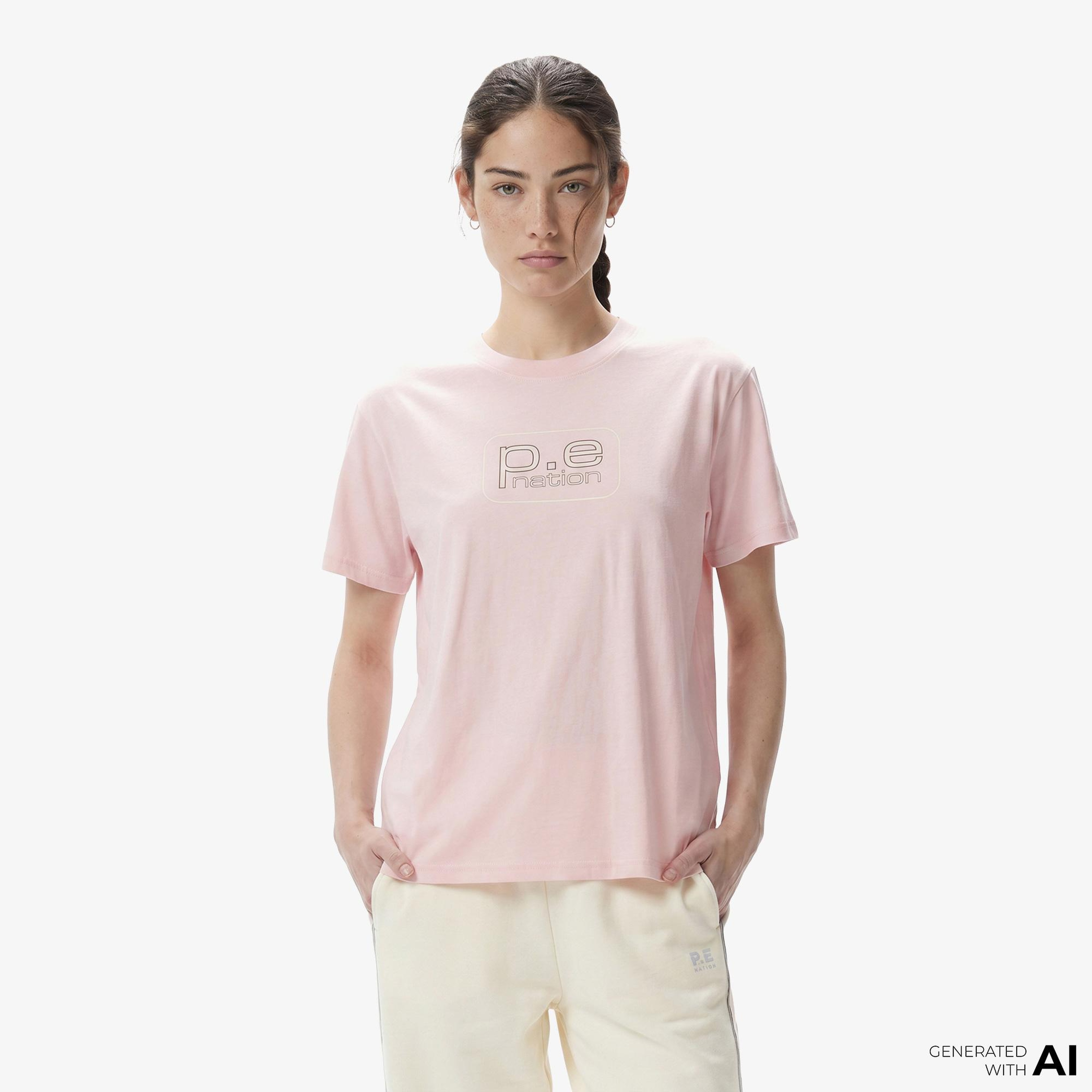 P.E Nation Flux Kadın Pembe T-Shirt