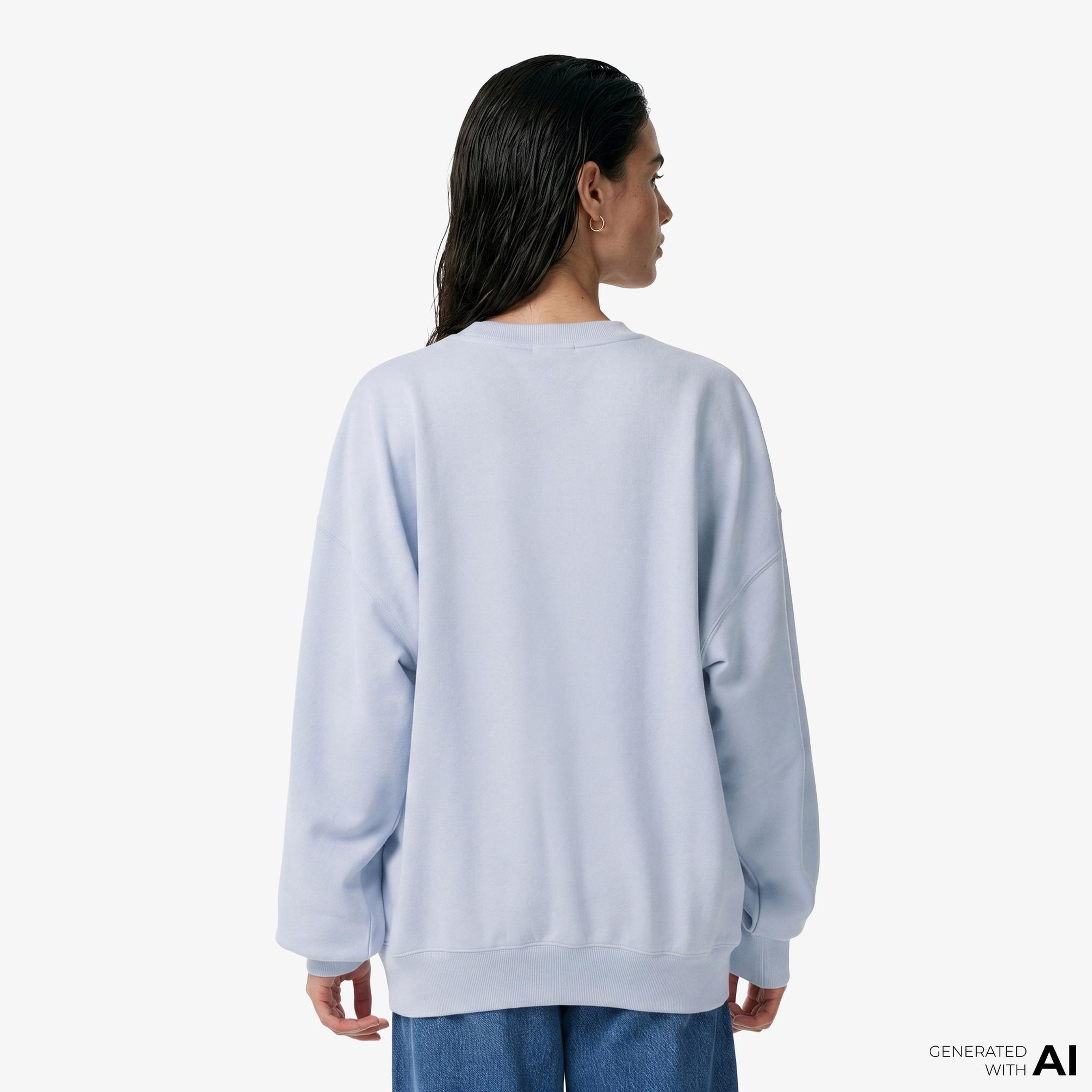 P.E Nation Summit Kadın Mavi Sweatshirt