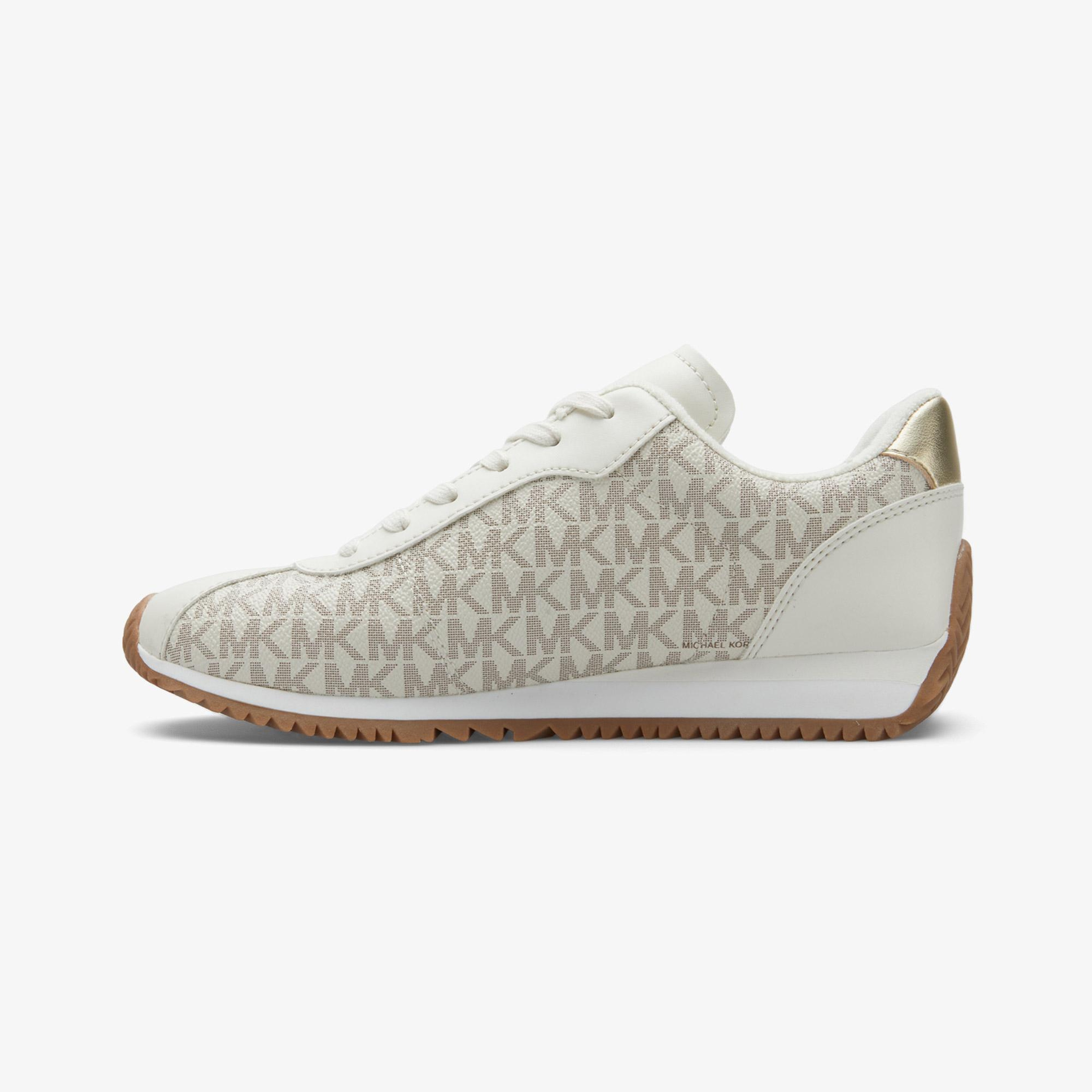 Michael Kors Rhodes Kadın Krem Rengi Sneaker
