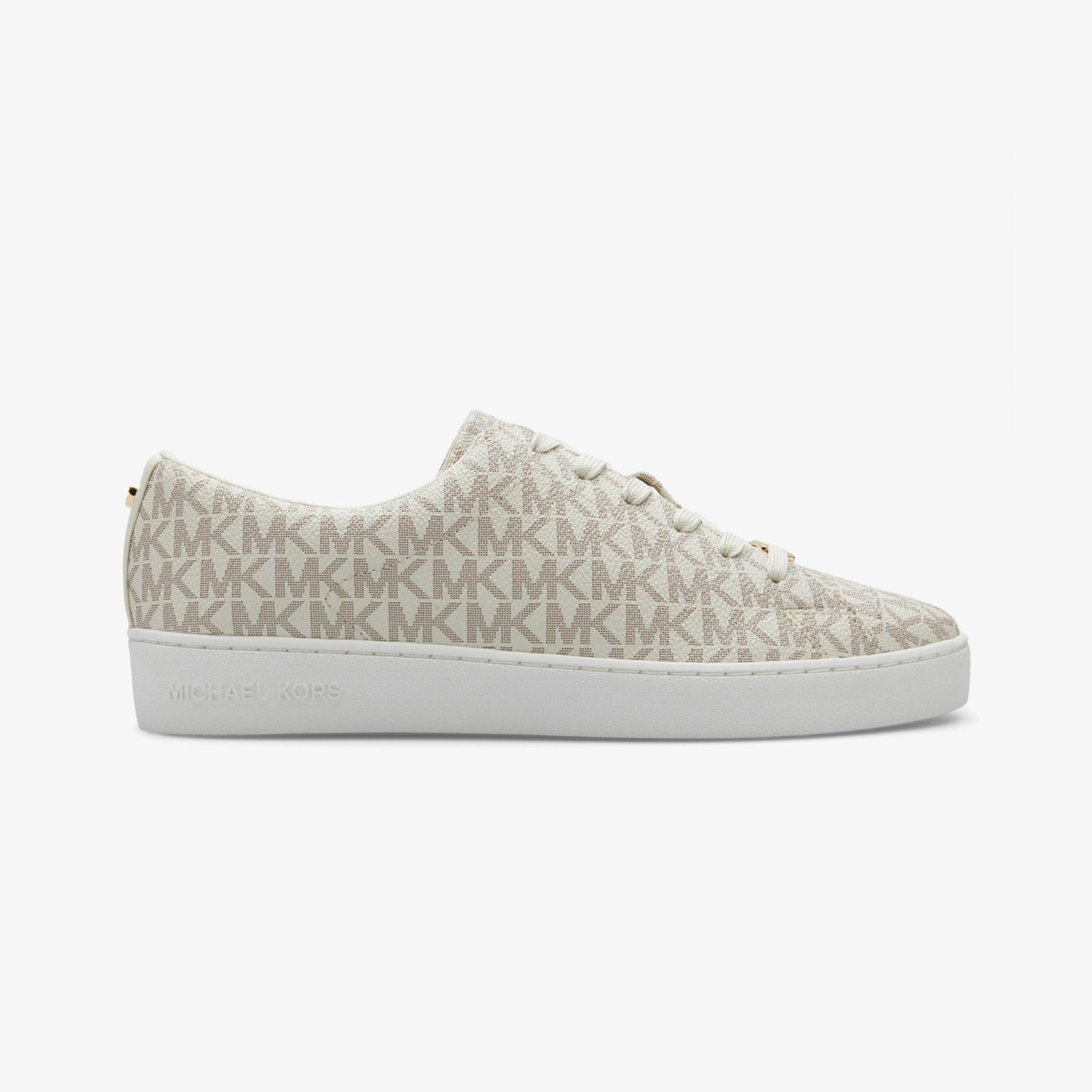 Michael Kors Keaton Kadın Krem Rengi Sneaker